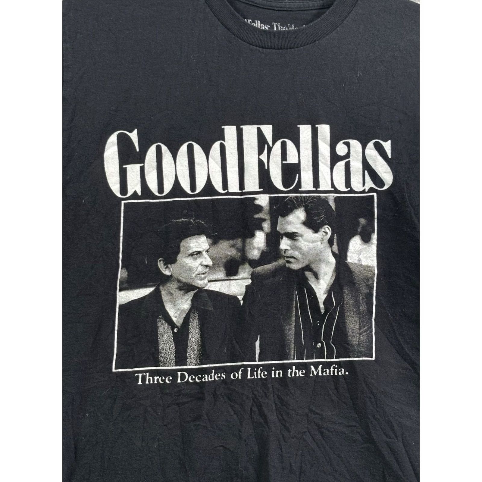 Ripple Junction Goodfellas The Movie Men's Graphic T-shirt Large Black Short Sleeve Mafia Size US L / EU 52-54 / 3 - 2 Thumbnail