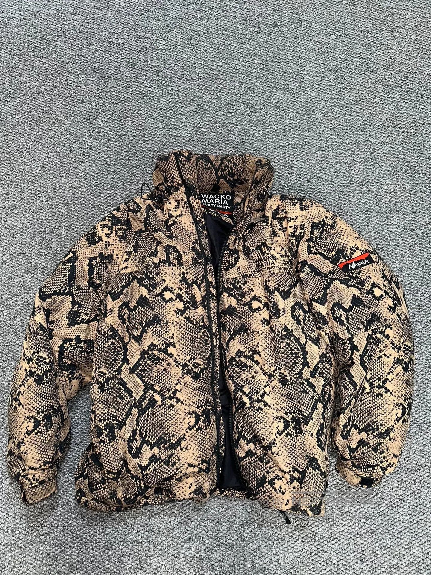 Wacko Maria Wacko Maria x Nanga Snake Print Down Jacket. Size US XL / EU 56 / 4 - 1 Thumbnail