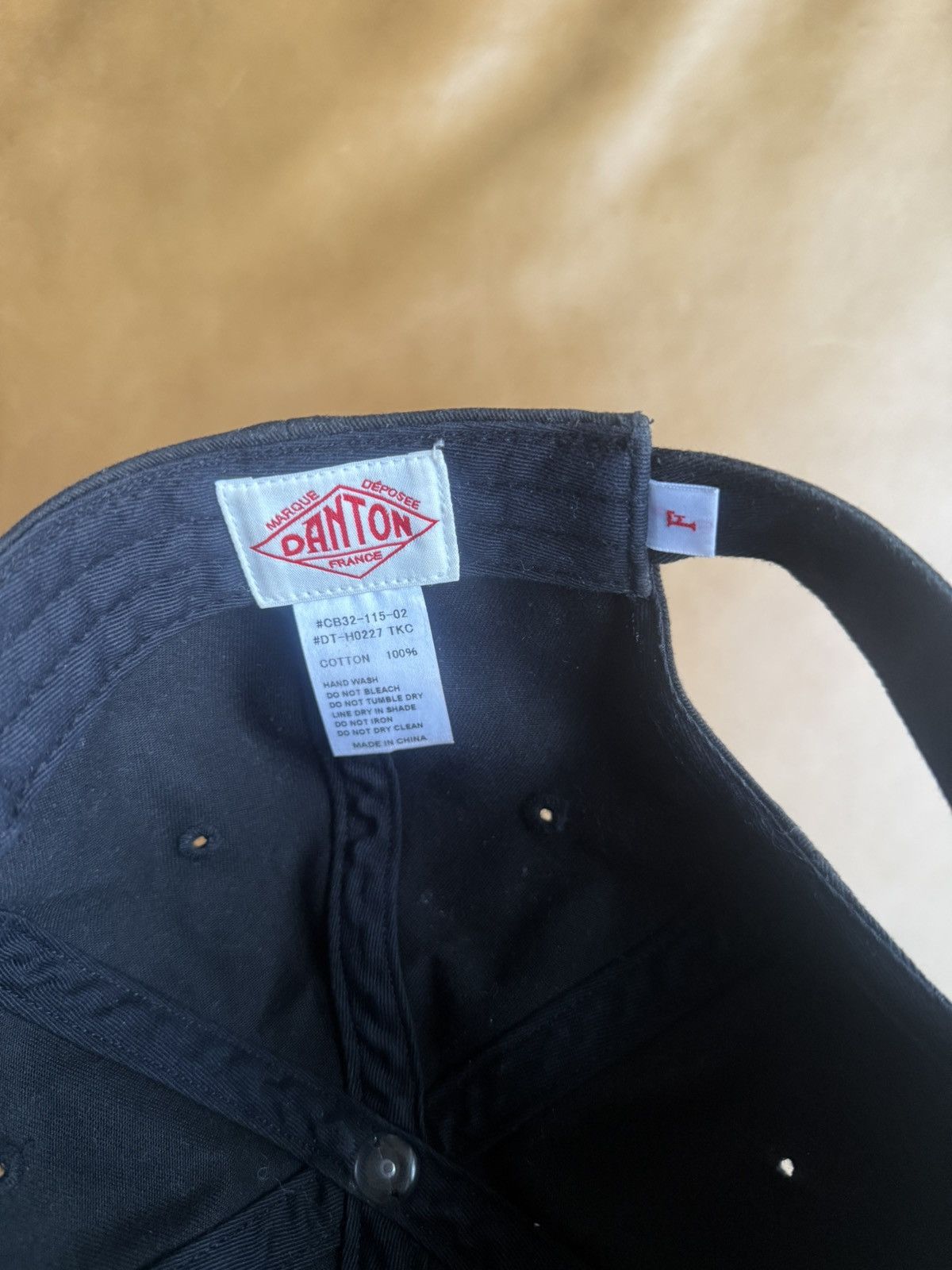 Danton DANTON Logo-Embroidered Cotton-Twill Baseball Cap Black Size ONE SIZE - 9 Thumbnail