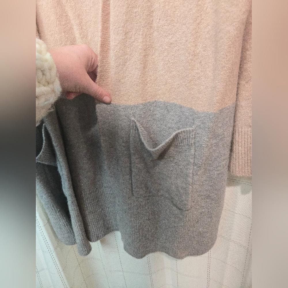 Madewell Madewell Kent Colorblock Cardigan Sweater in Coziest Yarn Size XXS / US 00 / IT 34 - 4 Thumbnail