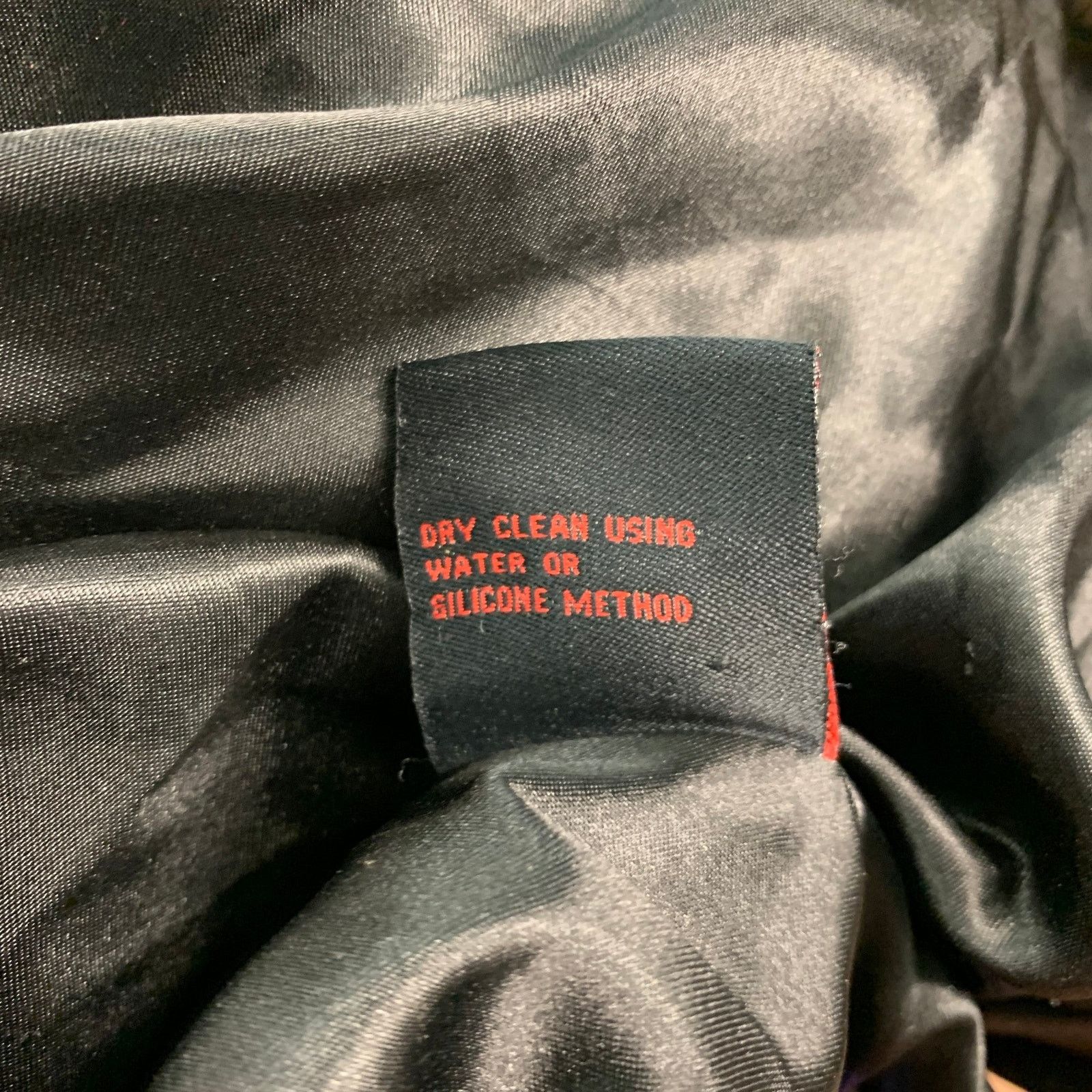 Other ADRIENNE LANDAU M Black Orange Polyester Blend Biker Jacket Size M / US 6-8 / IT 42-44 - 8 Thumbnail