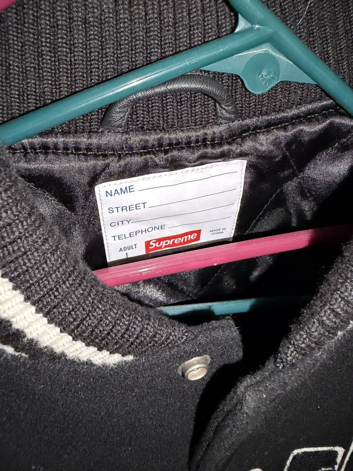 Supreme Supreme Praises Varsity Jacket L WORN ONCE Size US L / EU 52-54 / 3 - 3 Thumbnail