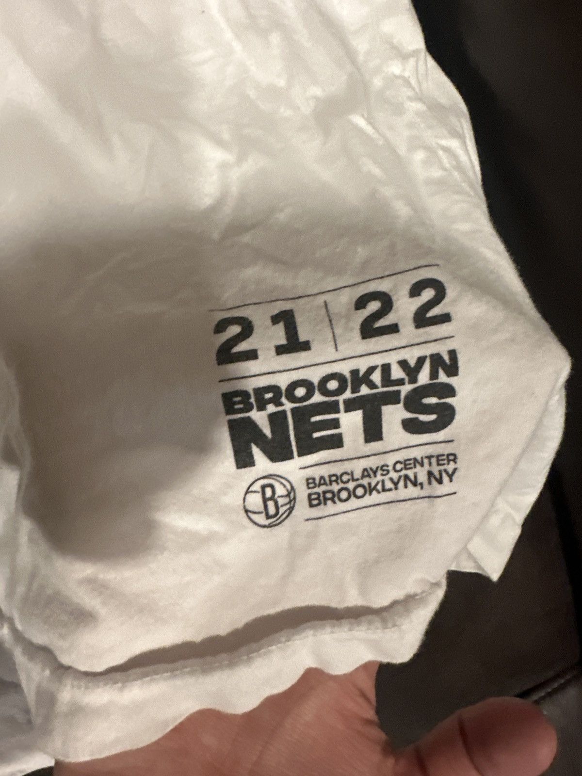 NBA 2021-22 Brooklyn Nets opening game shirt Size US XL / EU 56 / 4 - 2 Thumbnail