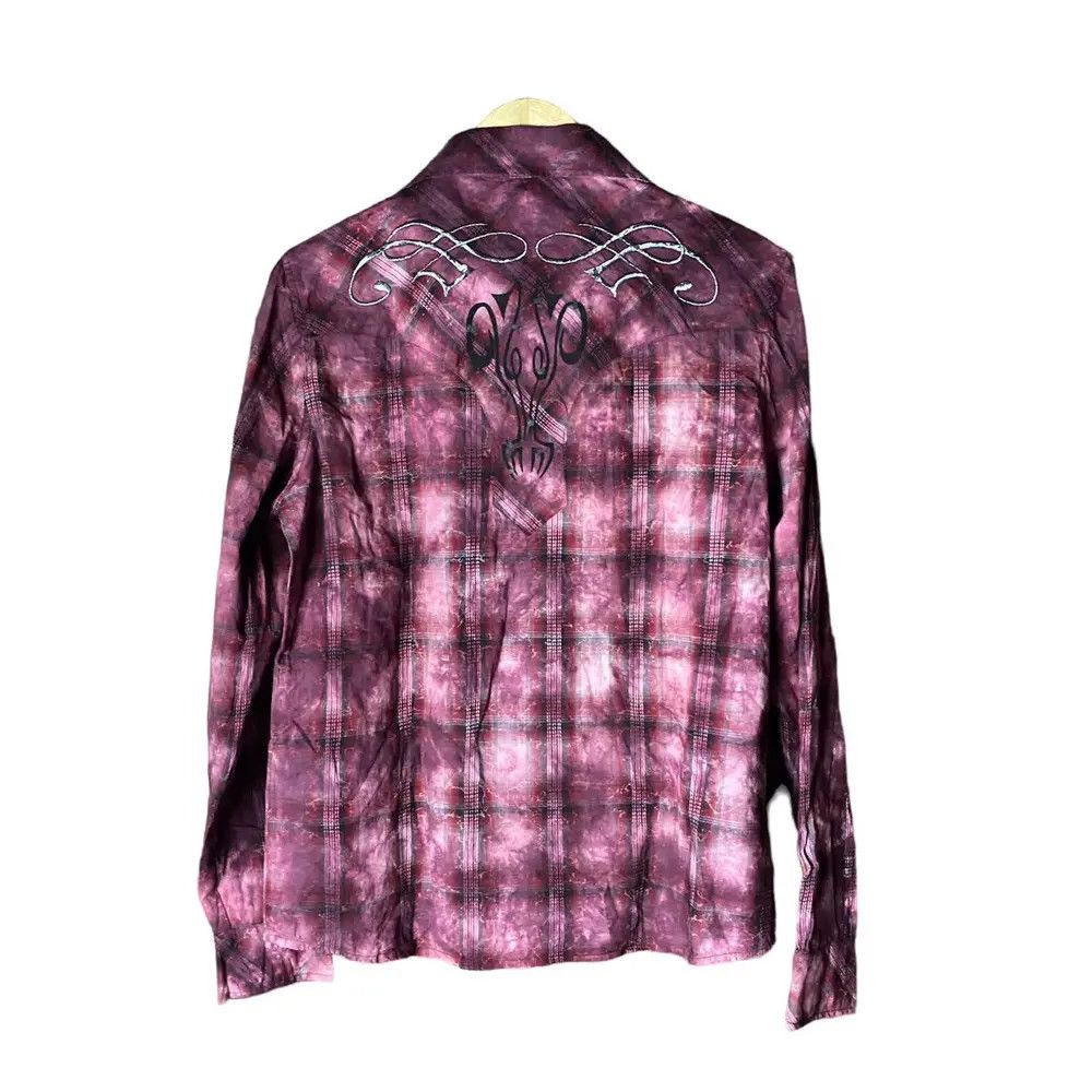 In The Attic 2000's In The Attic Tribal DoubleLayer Western Shirts Size US M / EU 48-50 / 2 - 10 Thumbnail