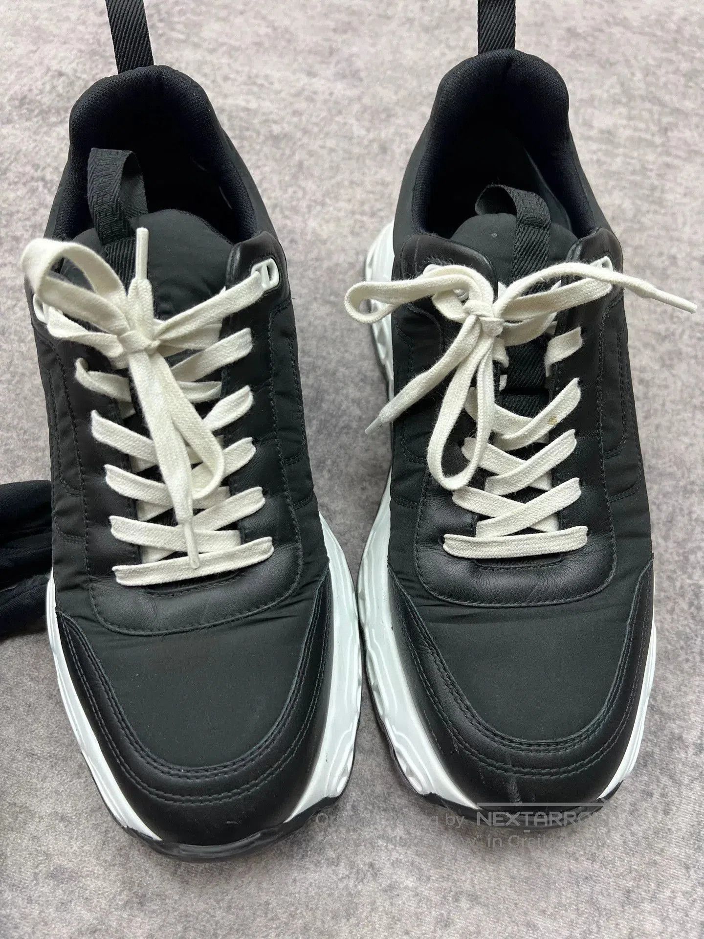 Hermes Hermes Thick Sole Sneakers in Black. Size US 10.5 / EU 43-44 - 3 Thumbnail