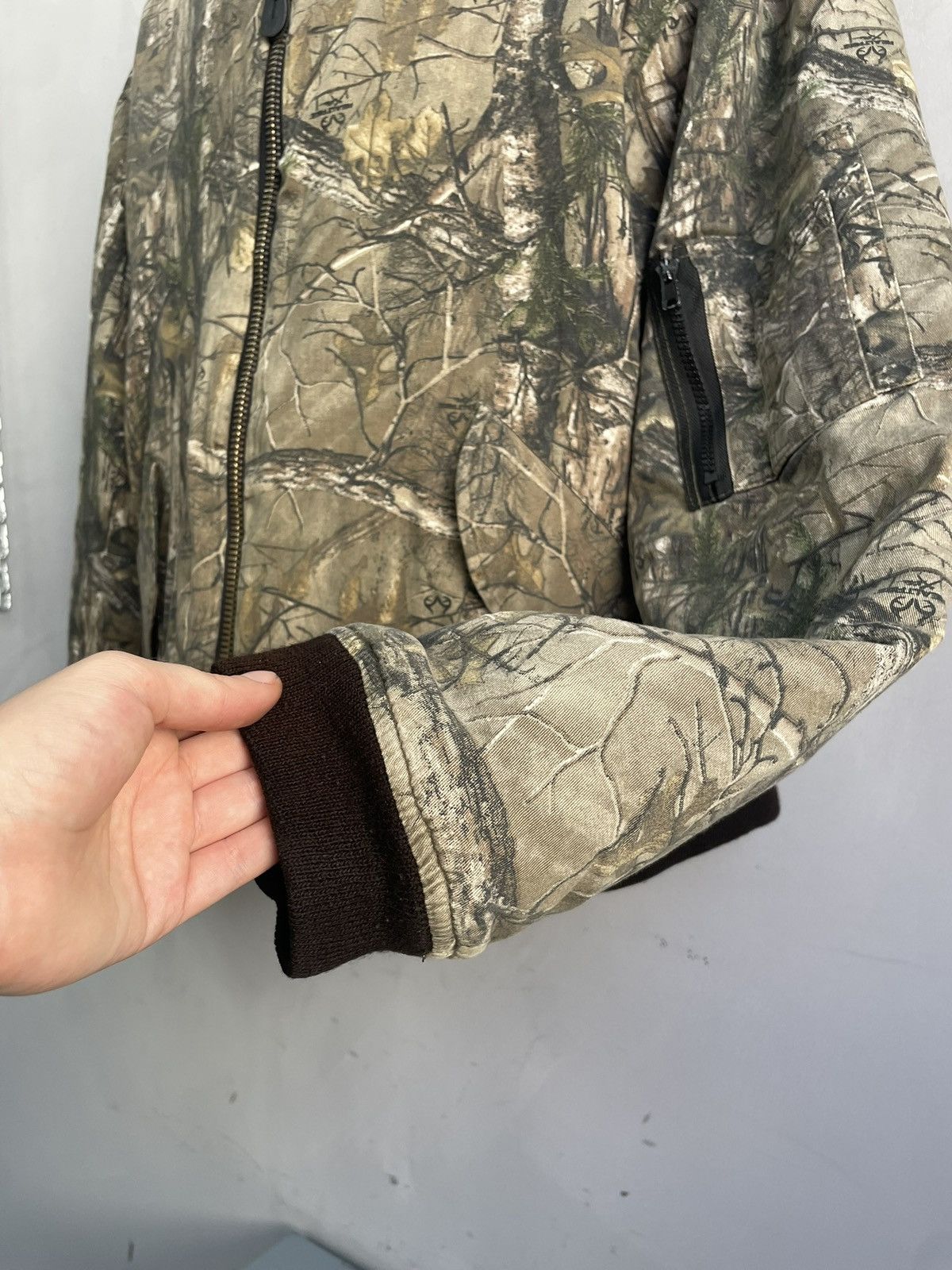 Realtree Real tree bomber Ma 1 jacket Balenciaga style y2k raf simons Size US XL / EU 56 / 4 - 4 Thumbnail