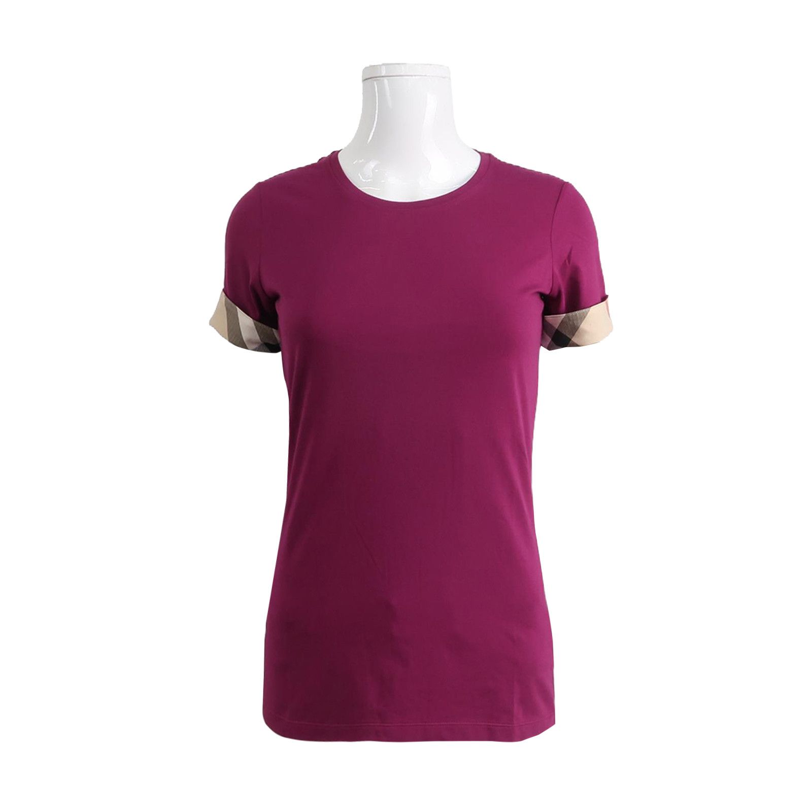 Burberry Burberry Women s Short Sleeve Shirts Size S / US 4 / IT 40 - 1 Thumbnail