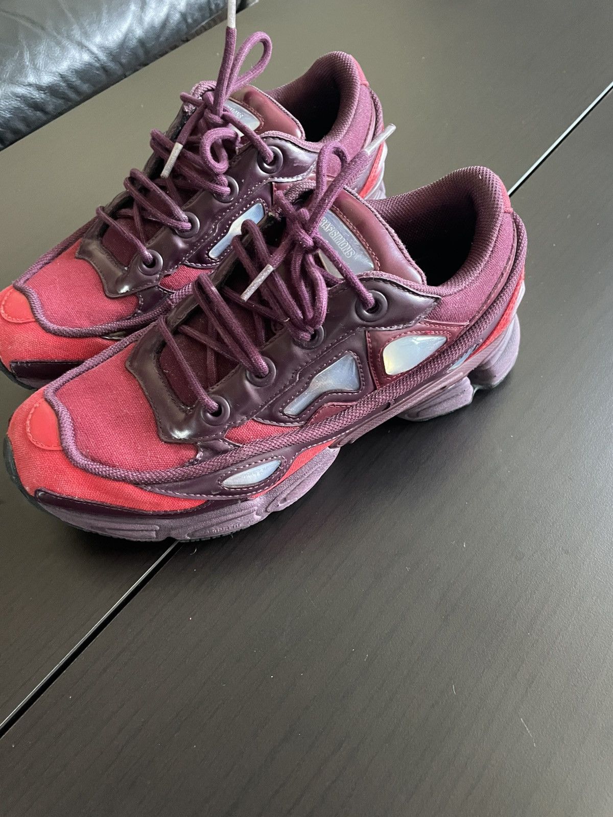 Raf Simons Raf Simons ozweego burgundy red Size US 8 / EU 41 - 3 Thumbnail