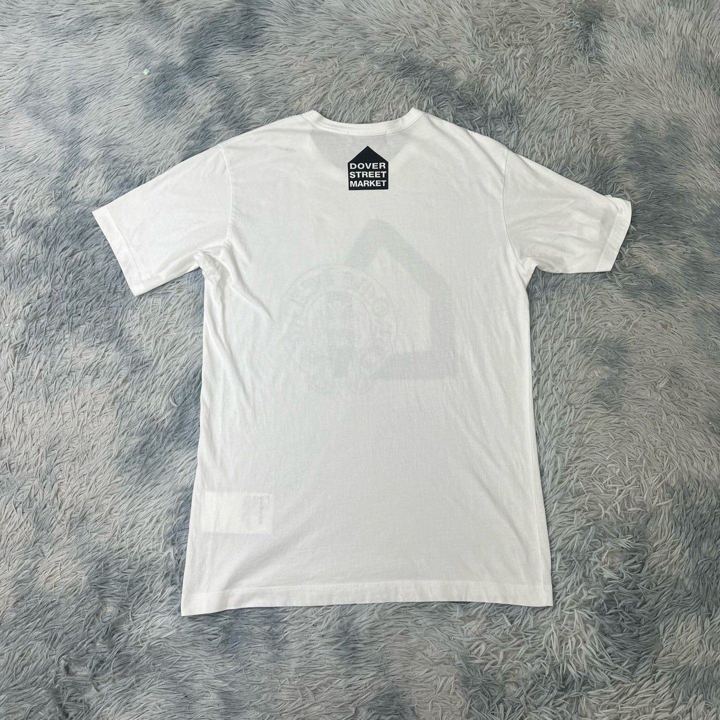 Chrome Hearts Chrome Hearts CDG Collaboration White T-Shirt Size US XXL / EU 58 / 5 - 2 Thumbnail