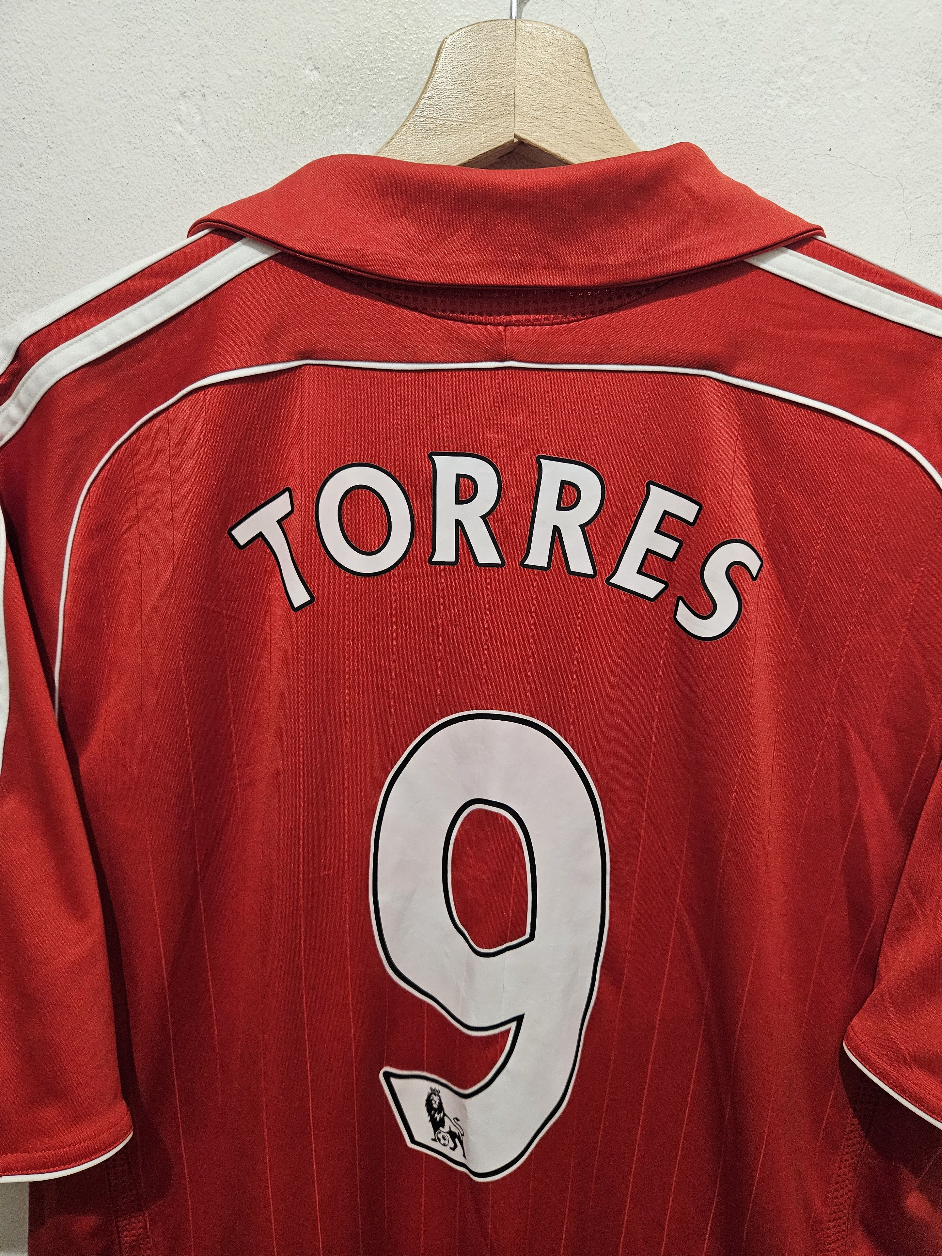 Adidas TORRES LIVERPOOL FC 2007 2008 SIZE M/L ADIDAS JERSEY Size US L / EU 52-54 / 3 - 2 Thumbnail