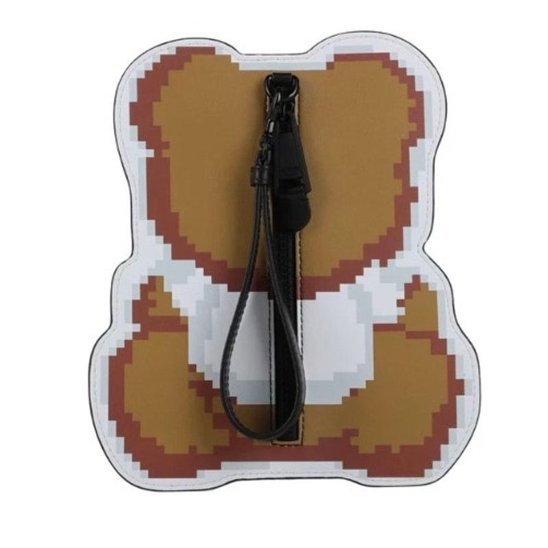 Moschino AW19 Moschino Couture Jeremy Scott Teddy Bear Pouch Clutch Size ONE SIZE - 4 Thumbnail