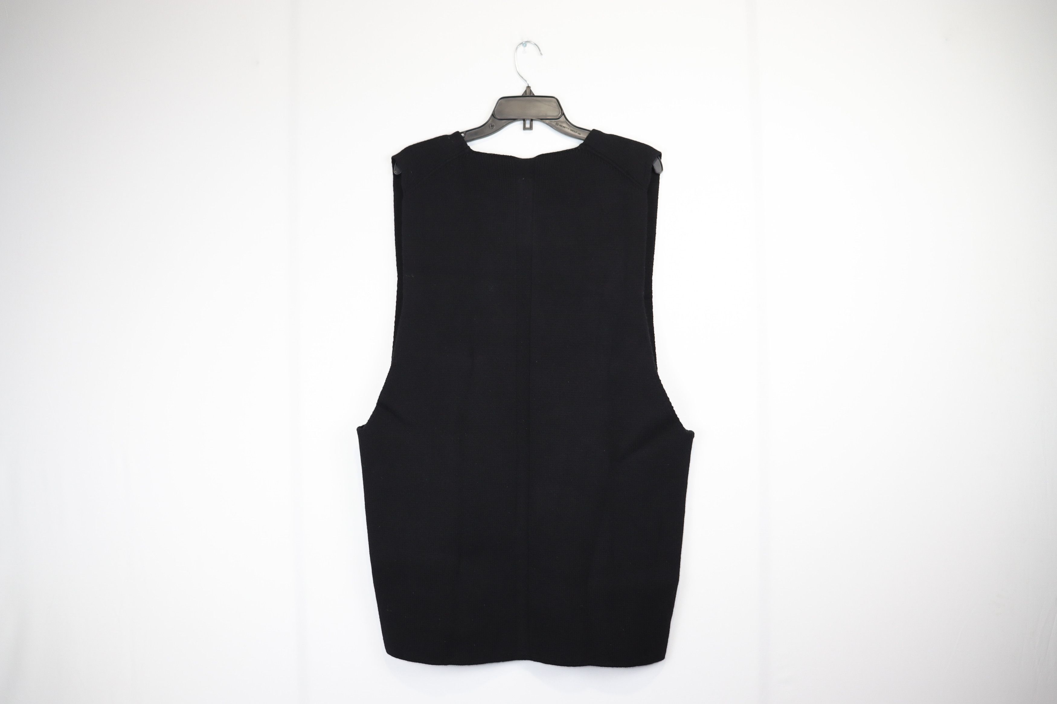 Rick Owens o1rshd One Size V Neck Knit Pullover in Black Size US L / EU 52-54 / 3 - 5 Thumbnail