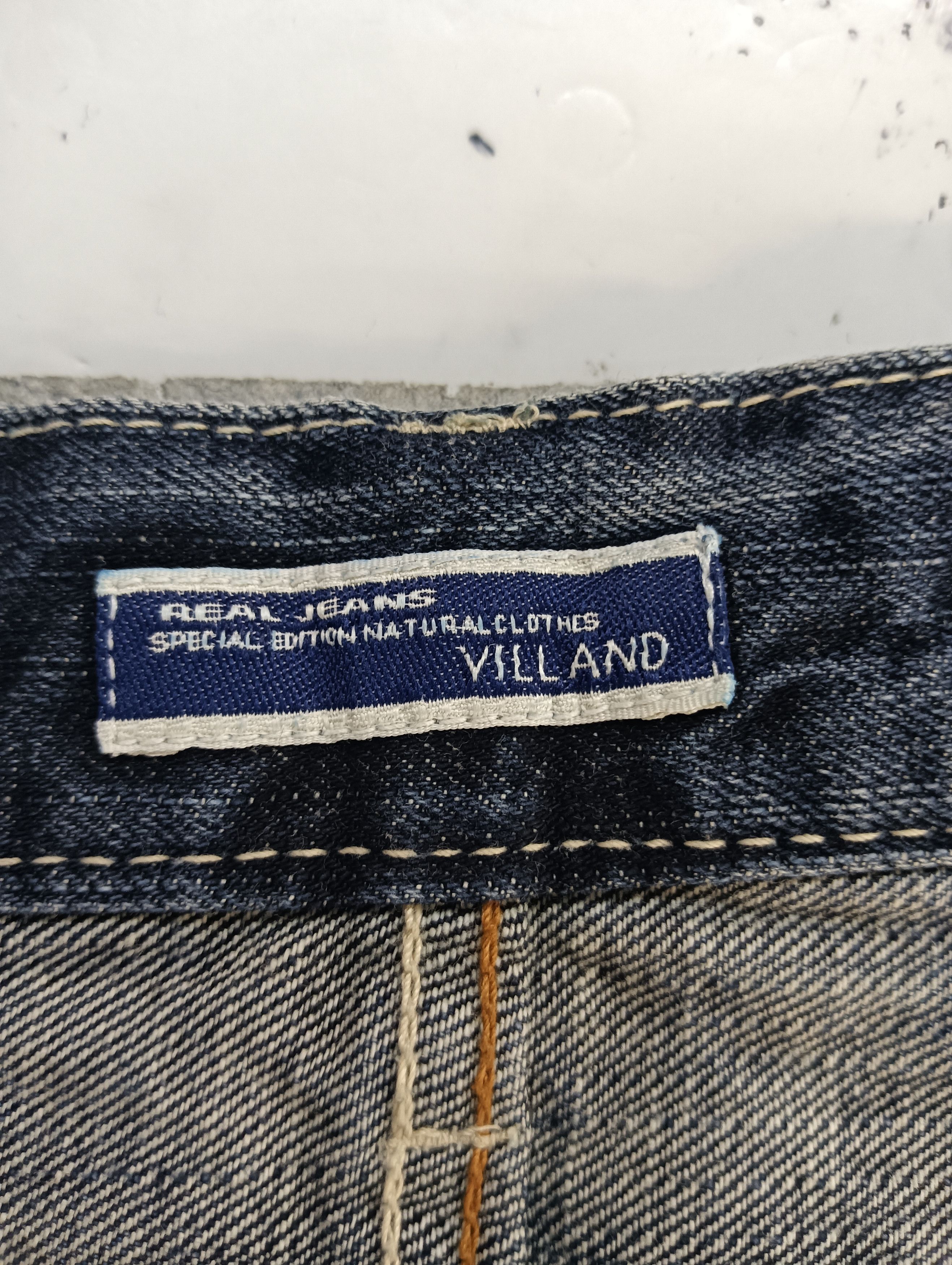 Japanese Brand Villand Real Seasoned Jeans Special Edition Size US 35 - 5 Thumbnail