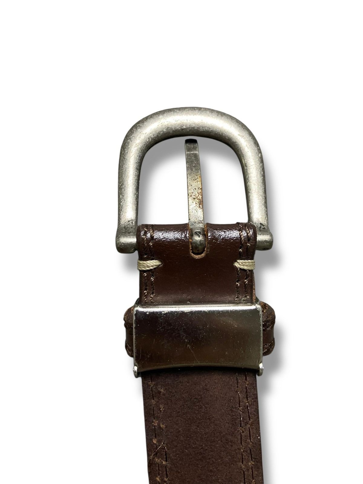 Wrangler 🔥 WRANGLER LEATHER BELT 🔥 (142) Size 42 - 3 Thumbnail