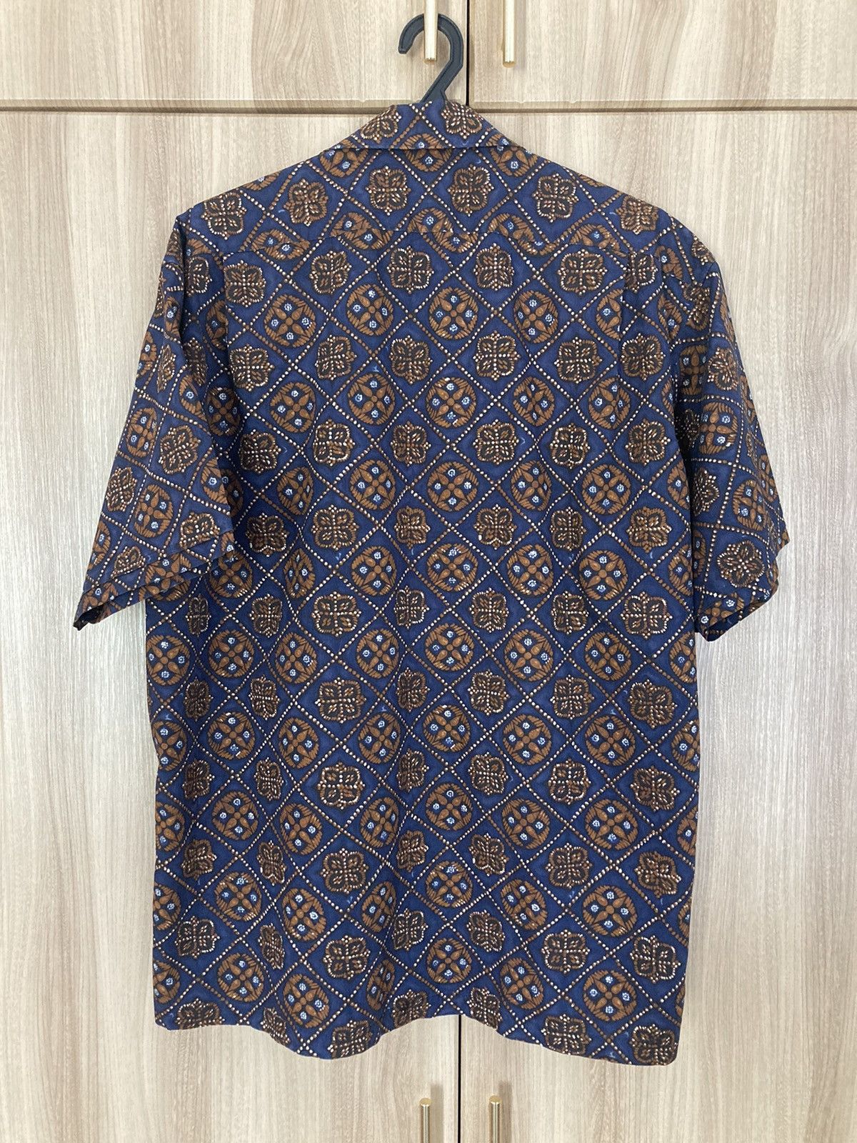 Polo Ralph Lauren Vtg 90s RRL Double RL Batik Club Shirt Size US M / EU 48-50 / 2 - 6 Thumbnail