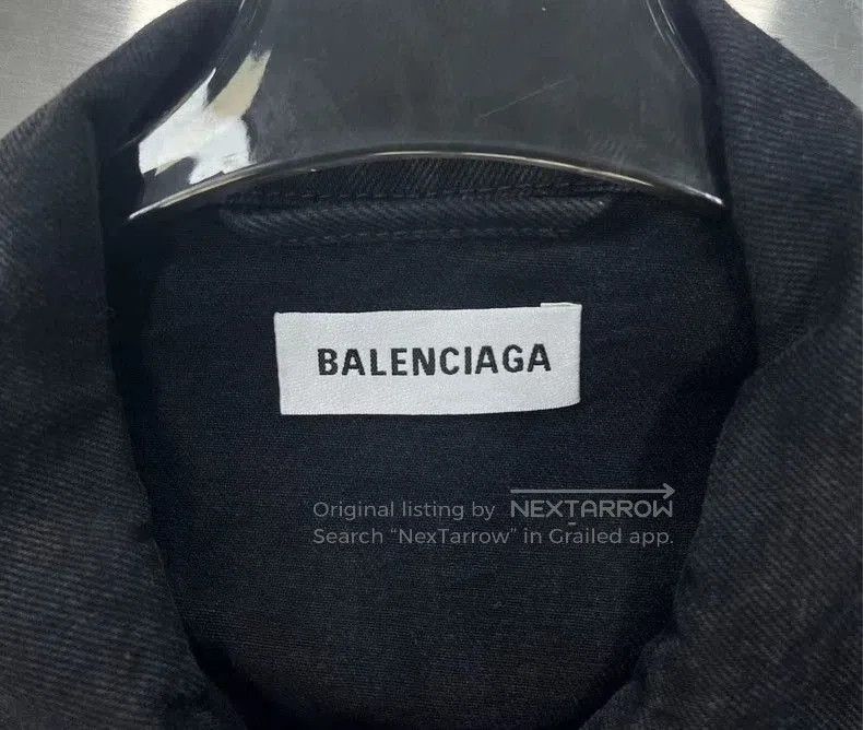 Balenciaga Balenciaga Distressed Denim Jacket. Size US XS / EU 42 / 0 - 3 Thumbnail