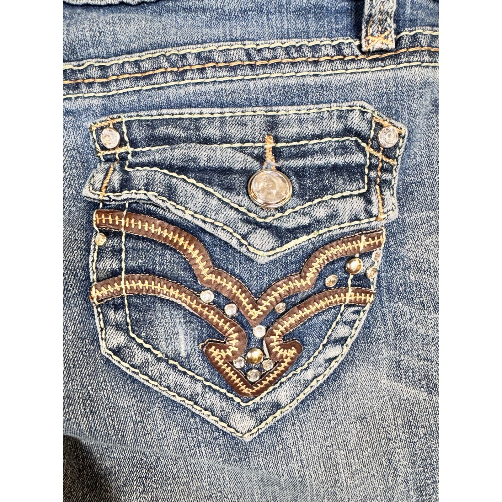 Other Cato Straight Leg Jeans Women's Size 4 Size 27" / US 4 / IT 40 - 3 Thumbnail