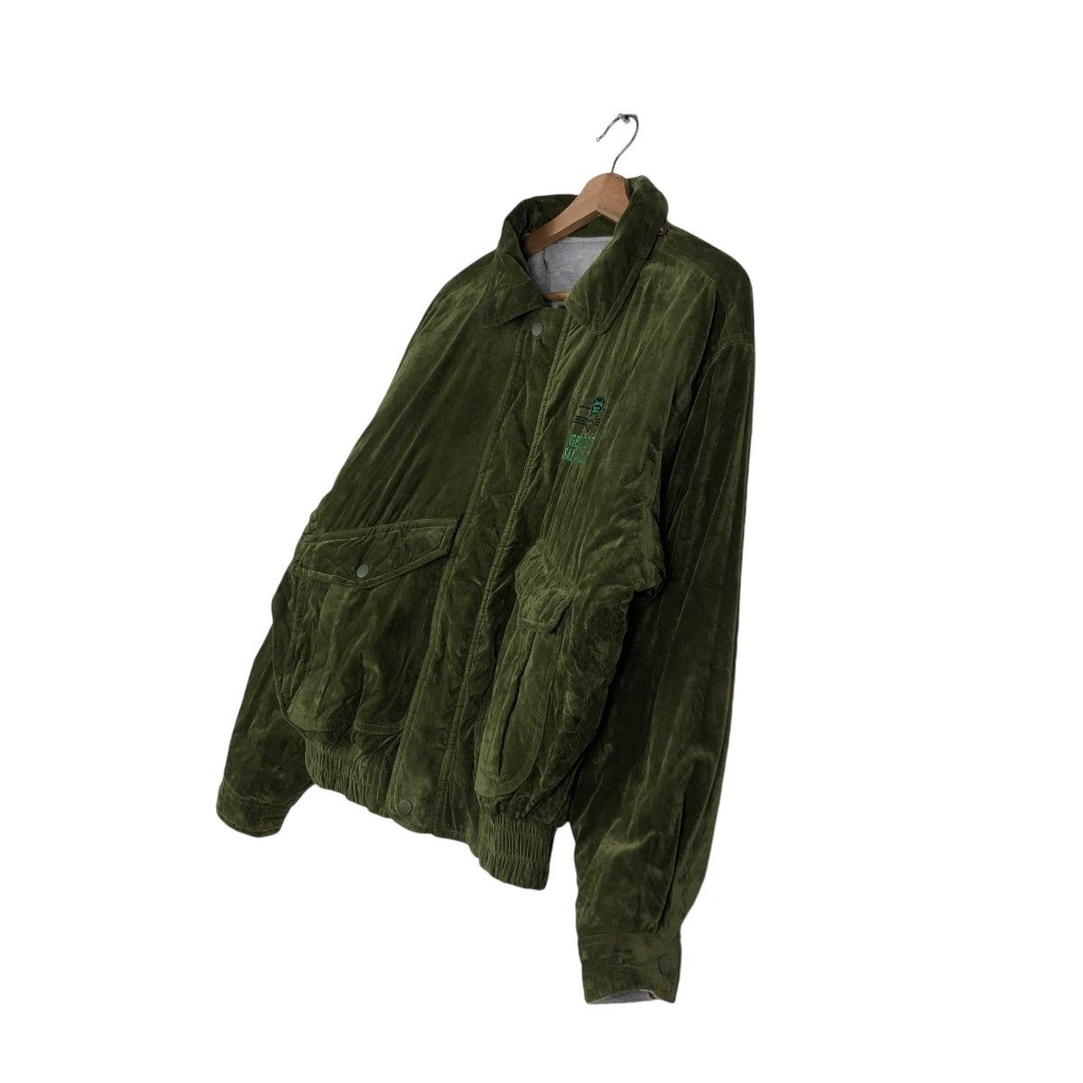Japanese Brand VTG REVERSIBLE BOMBER JACKET VELVET DANGER SAIL ISSEYMIYAKE Size US M / EU 48-50 / 2 - 4 Thumbnail