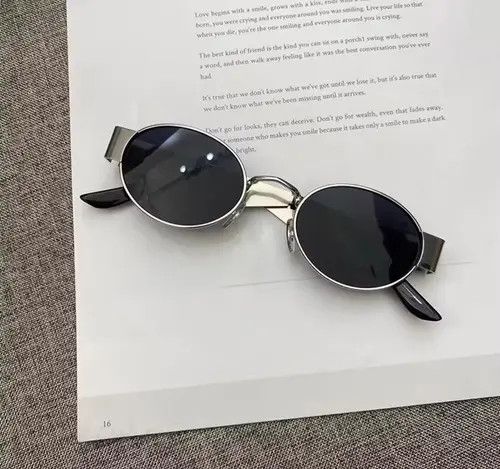 Designer × Vintage Vintage round frame sunglasses Size ONE SIZE - 1 Thumbnail