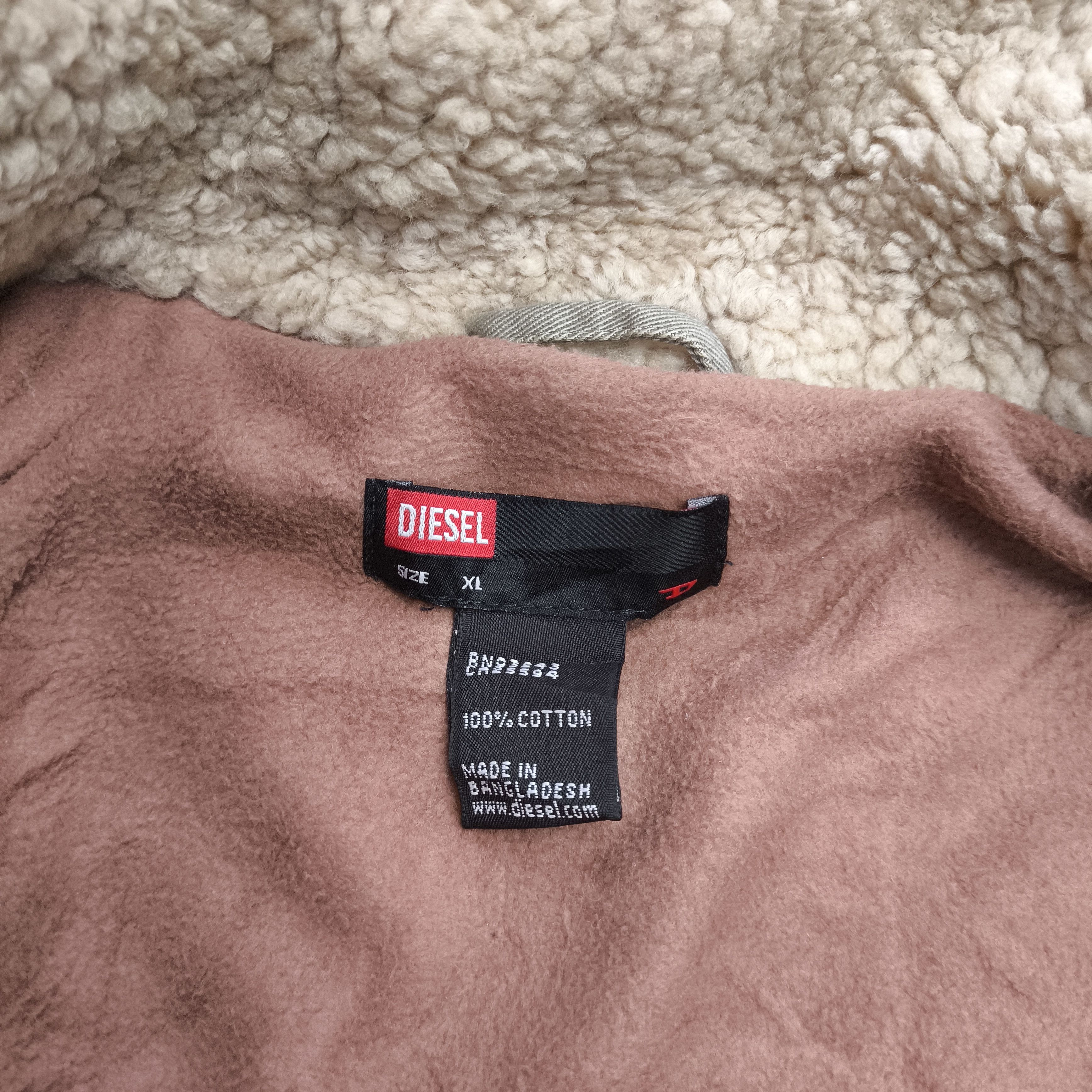 Vtg 00's diesel Aviator bomber jacket