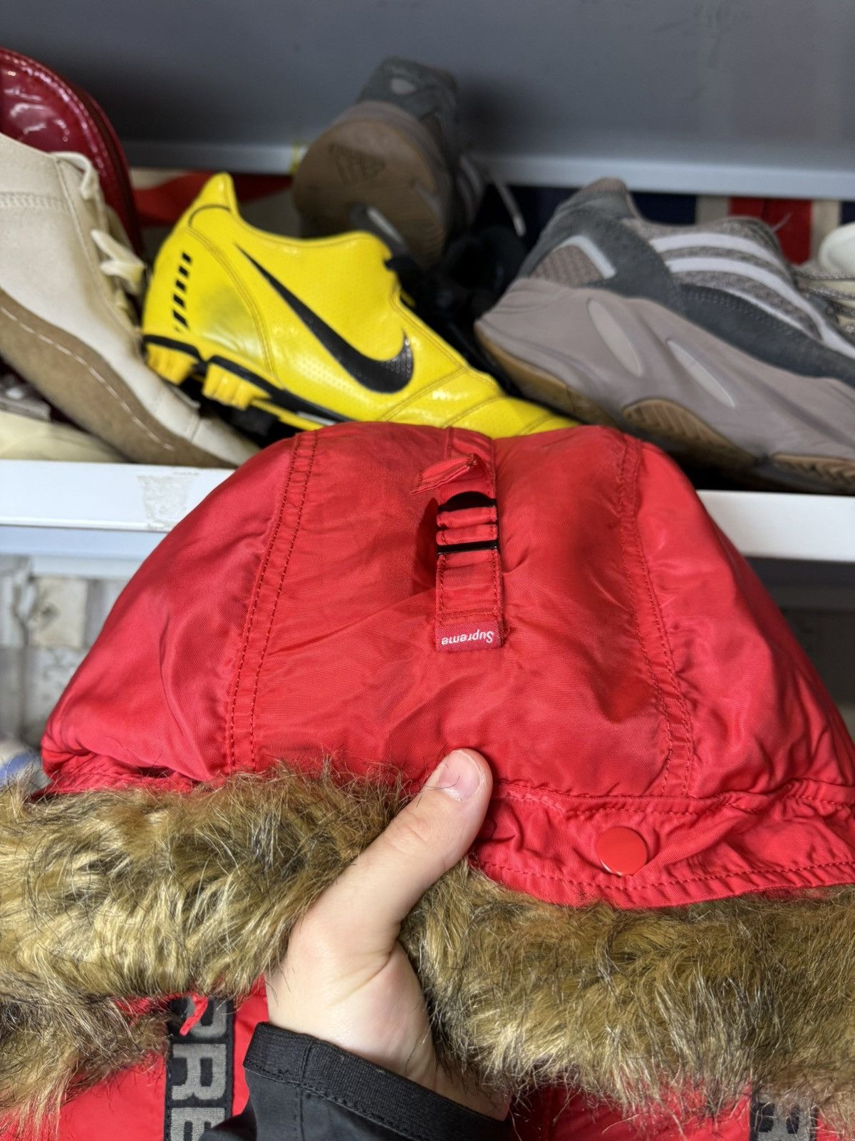 Supreme 2018 Supreme Logo Tape N-3B Parka Jacket Size US M / EU 48-50 / 2 - 16 Thumbnail
