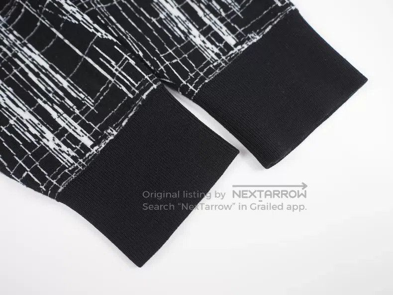 Dior Dior Black and White Striped Jacquard Knit Long Sleeve Size US M / EU 48-50 / 2 - 5 Thumbnail