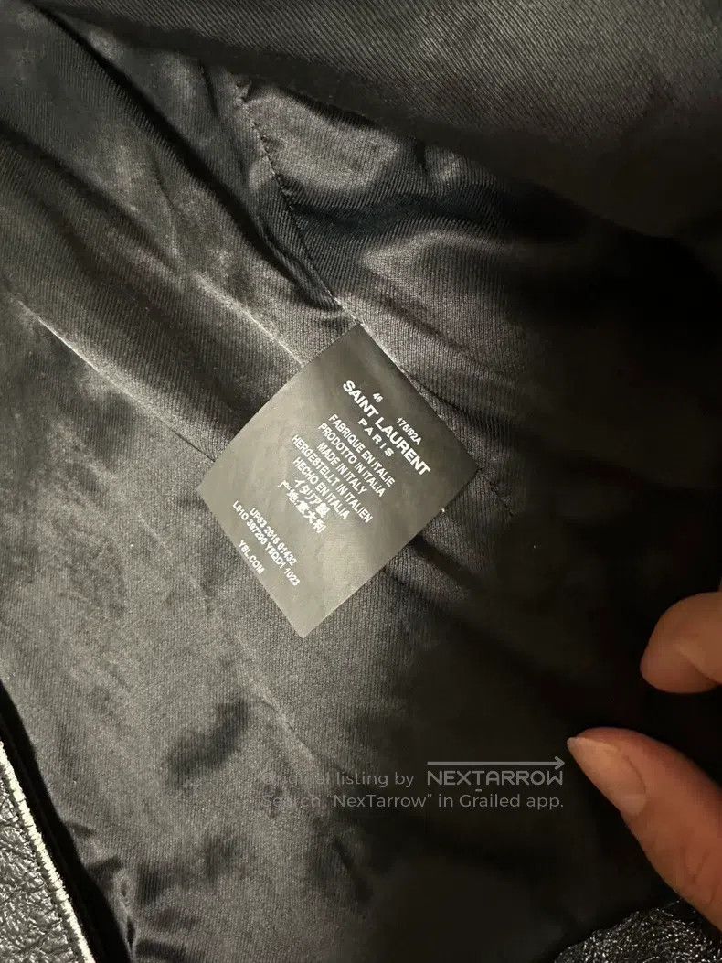 Saint Laurent Paris Saint Laurent Paris Motorcycle leather jacket Size US S / EU 44-46 / 1 - 3 Thumbnail
