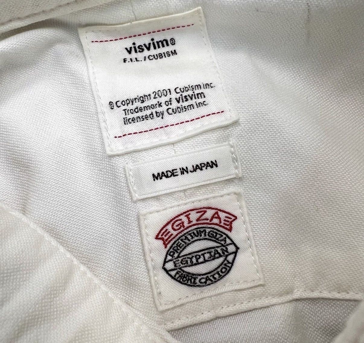 Visvim VISVIM White Water-Drop Fabric & Plaid Paneled Shirt Size US M / EU 48-50 / 2 - 5 Thumbnail