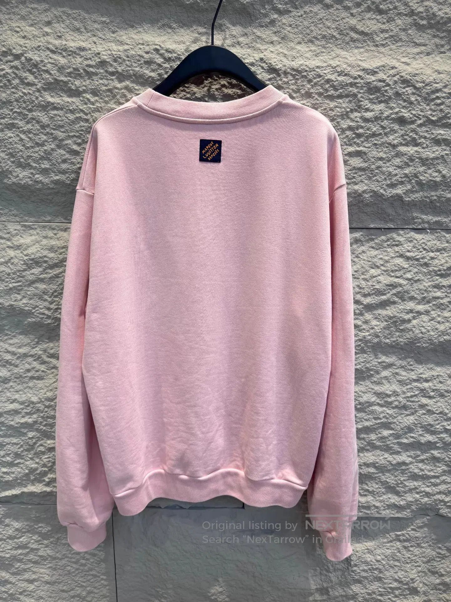 Louis Vuitton Pink Crew Neck Long Sleeve Sweatshirt. Size US XL / EU 56 / 4 - 3 Thumbnail
