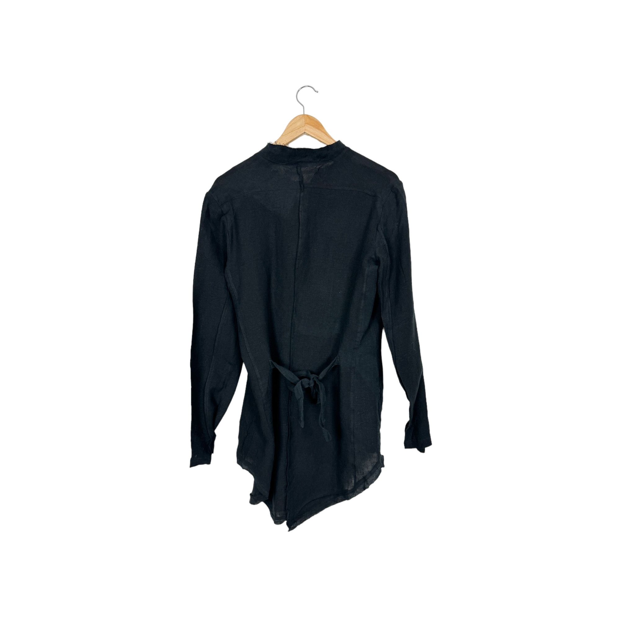 Aleksandr Manamis Asymmetric Linen Shirt Size 1 Size M / US 6-8 / IT 42-44 - 2 Thumbnail