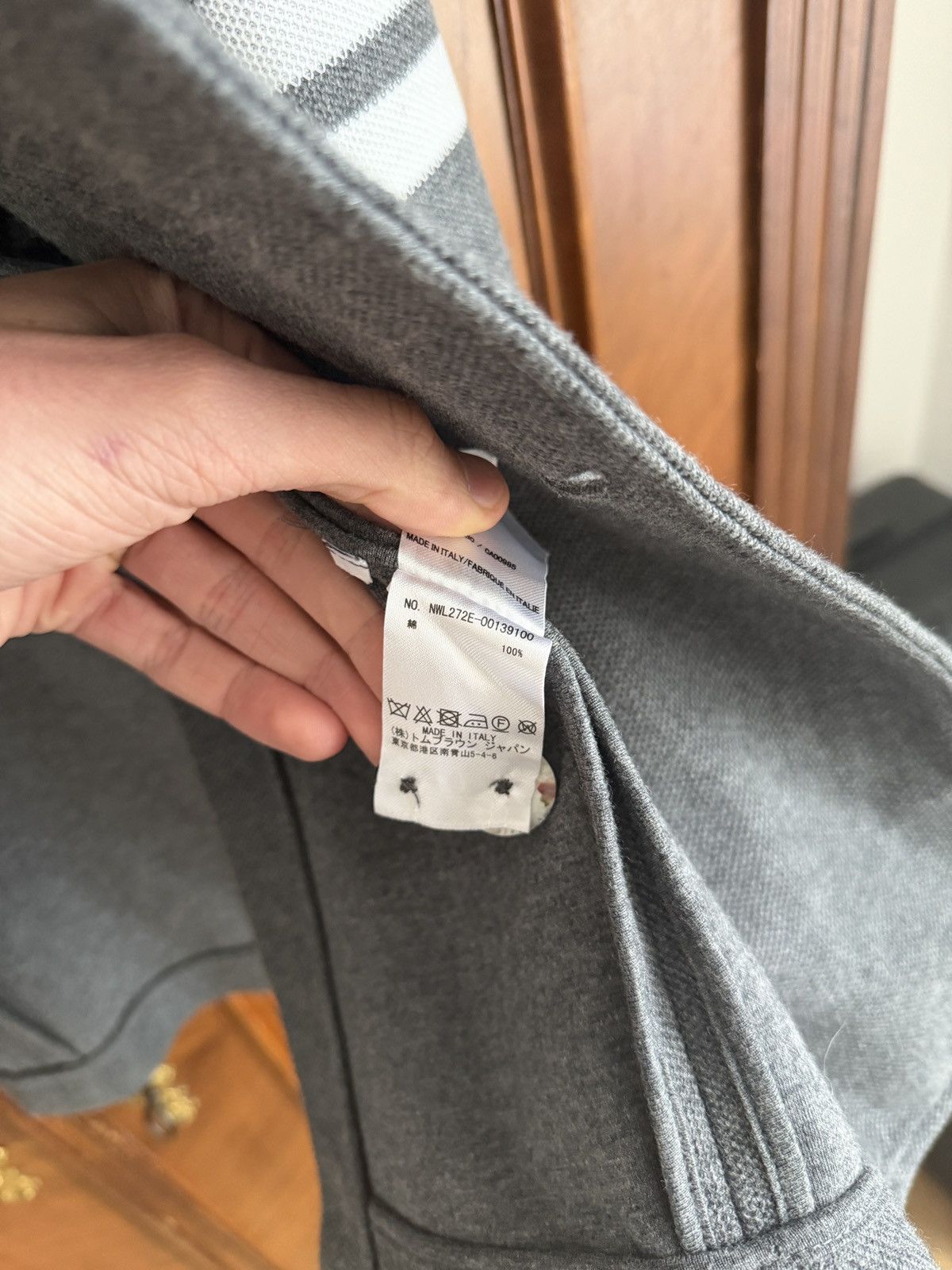 Thom Browne Thom Browne Jacket Blazer Size 2/S Grey Size 46S - 6 Thumbnail