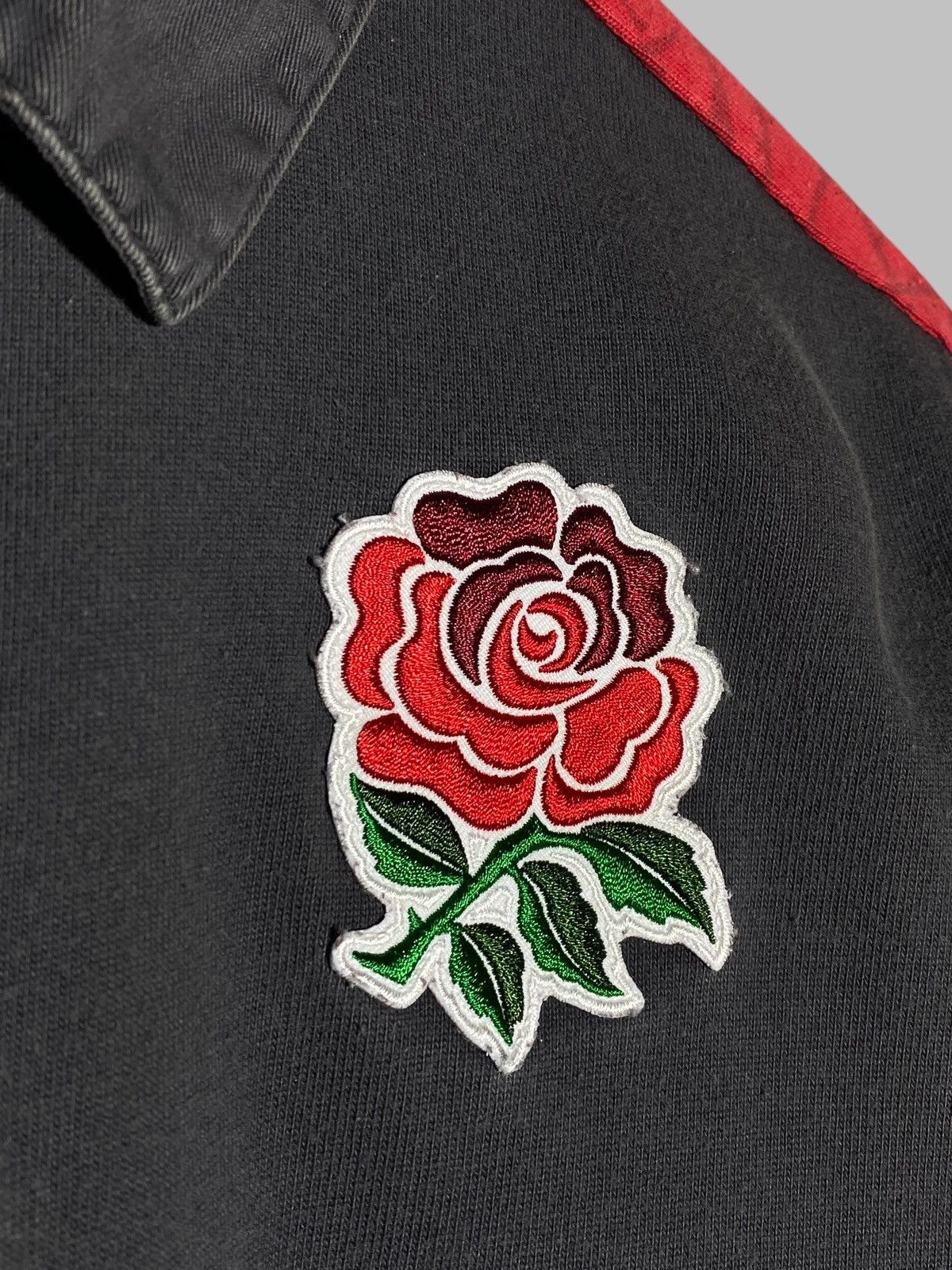 Nike 🔥 NIKE 00s NIKE ENGLAND RUGBY LONG SLEEVE SHIRT POLO STYLE Size US L / EU 52-54 / 3 - 6 Thumbnail