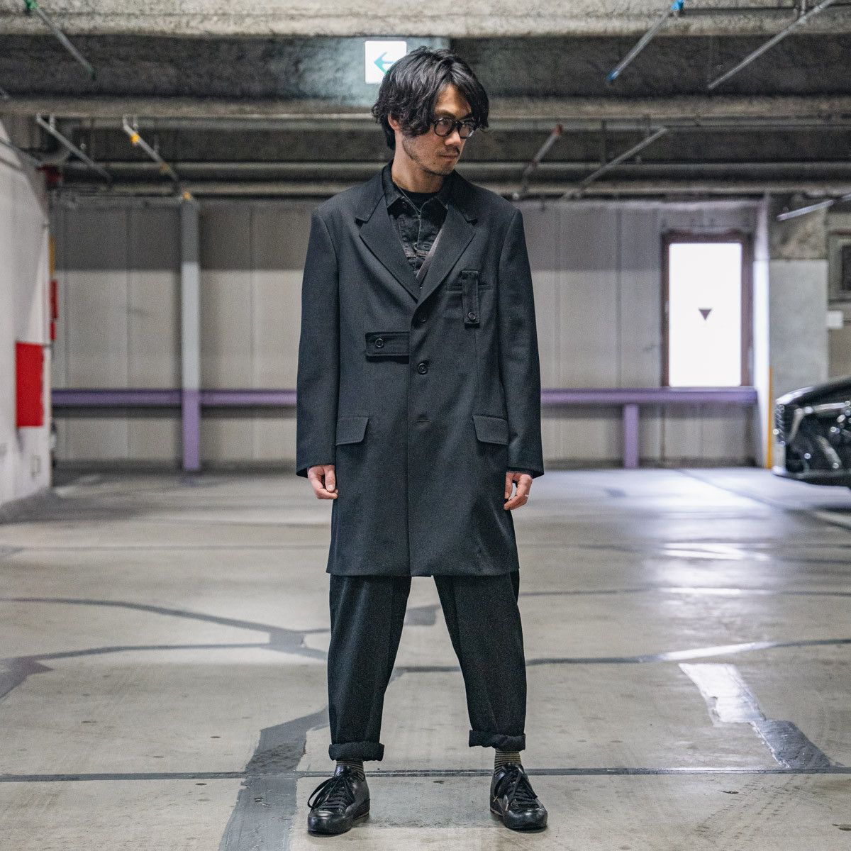 Y's for Men × Yohji Yamamoto Yohji Yamamoto Y's For Men - W/GABARDINE HOODED JACKET Size US L / EU 52-54 / 3 - 7 Thumbnail