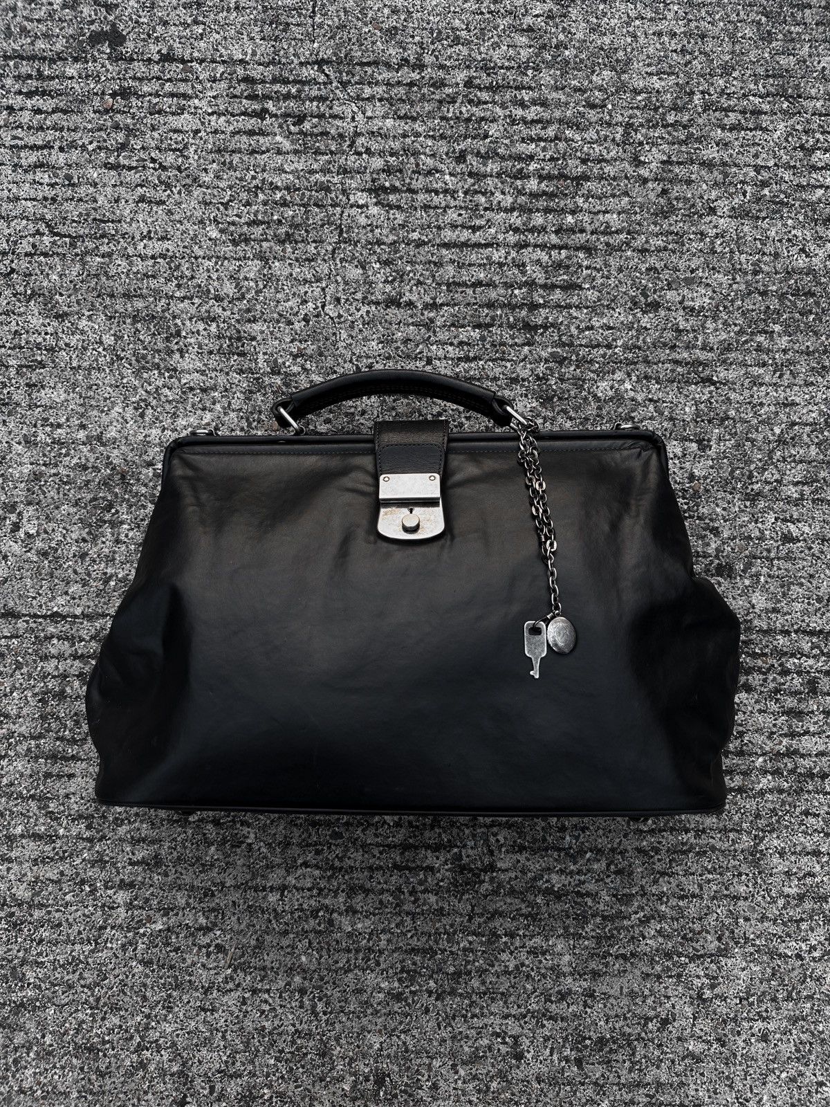 Jean Paul Gaultier Doctor Bag in Black, Men's