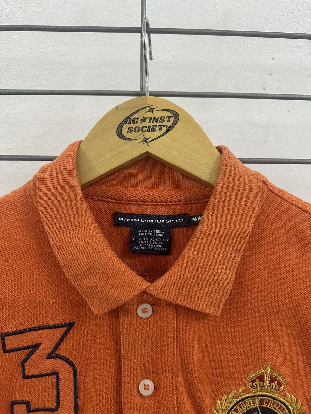 Ralph Lauren Sport Ralph Lauren Sport RL Club Blue Label Skinny Polo Shirt Size M / US 6-8 / IT 42-44 - 5 Thumbnail