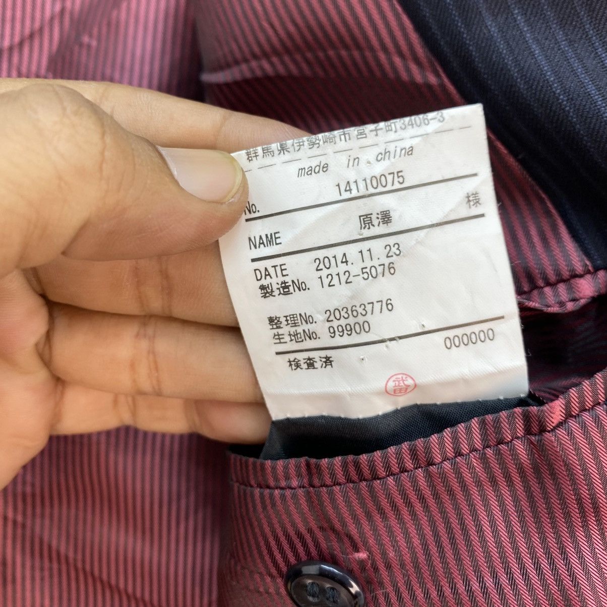 Loro Piana 🫶Vintage loro Piana Stripe Down Blazer Jacket Size US M / EU 48-50 / 2 - 5 Thumbnail