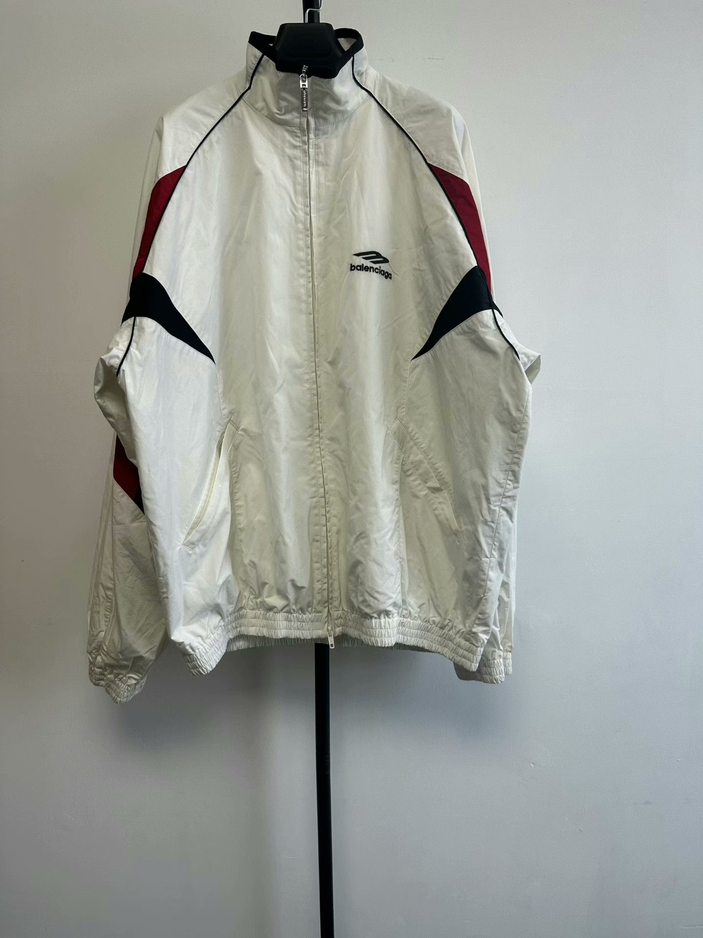 Balenciaga Balenciaga Color Block Zipper Long Sleeve Jacket XS Size XS / US 0-2 / IT 36-38 - 1 Thumbnail
