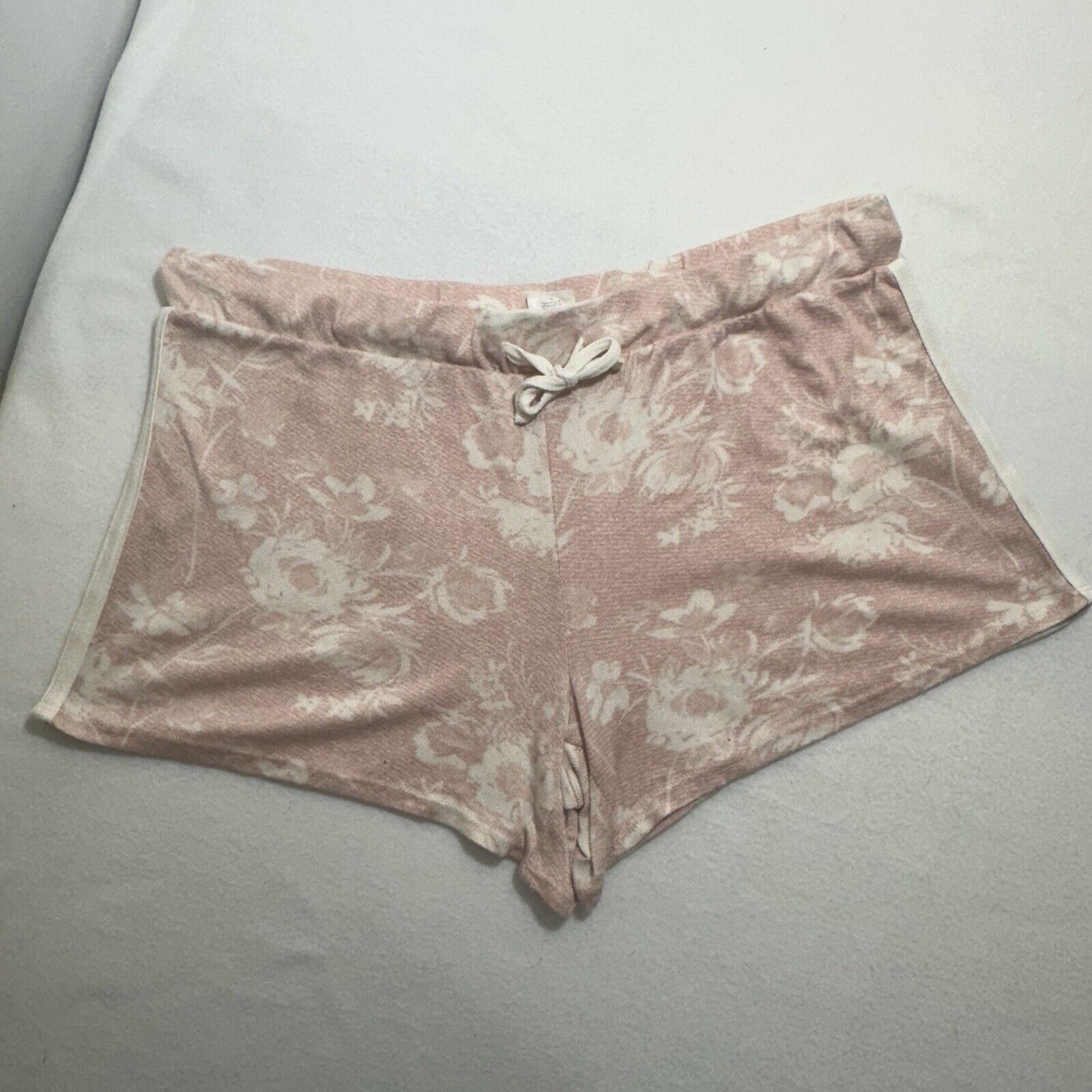 Lucky Brand Lucky Brand Large Loungewear Shorts Sleepwear Pink Floral Size 34" / US 12 / IT 48 - 1 Thumbnail