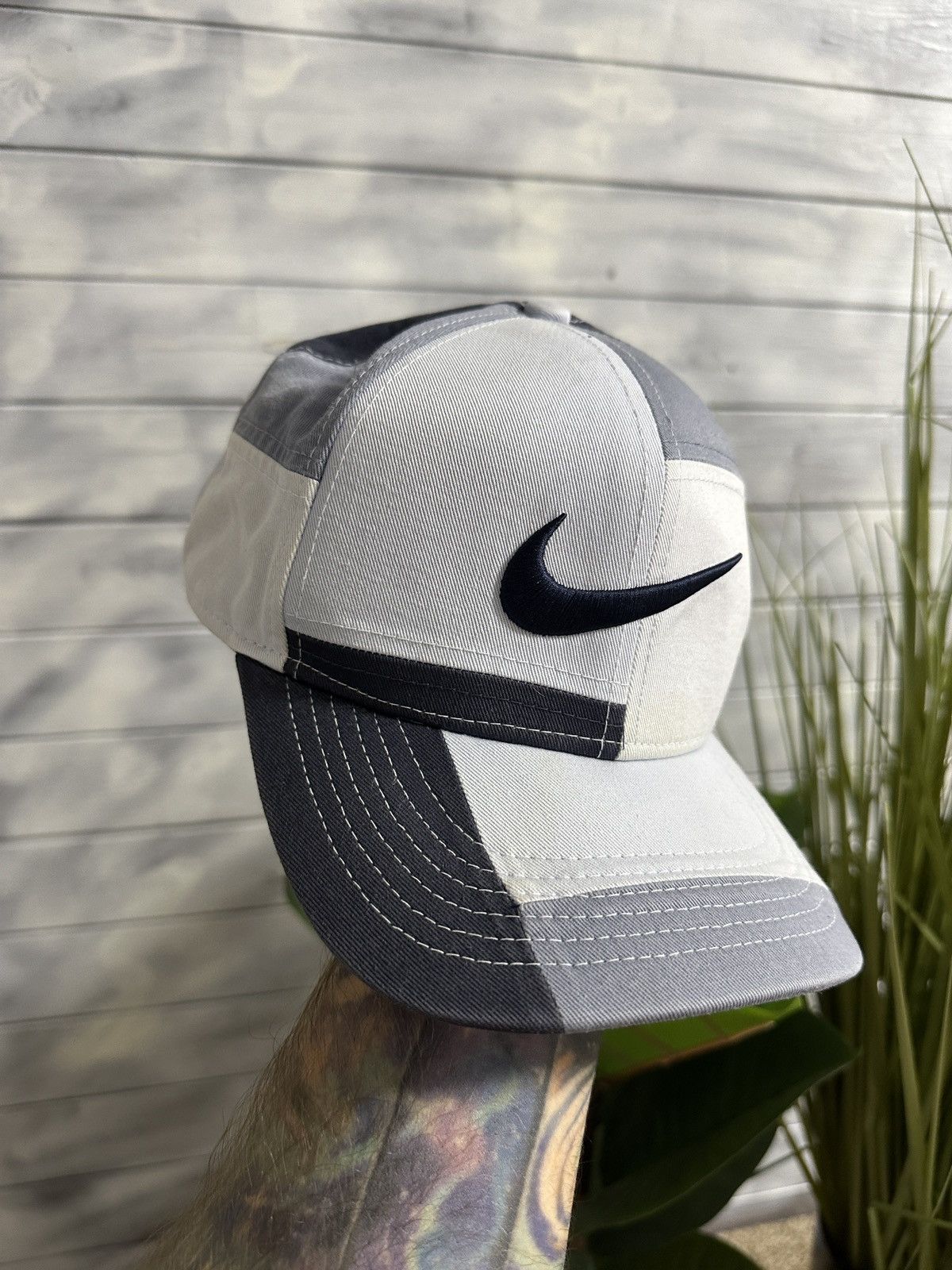 帽子 00s NIKE Reversible Beanie NikeGolf Y2K Nike Y2K Nike Golf Reversible Short Beanie Hat Winter Streetwear