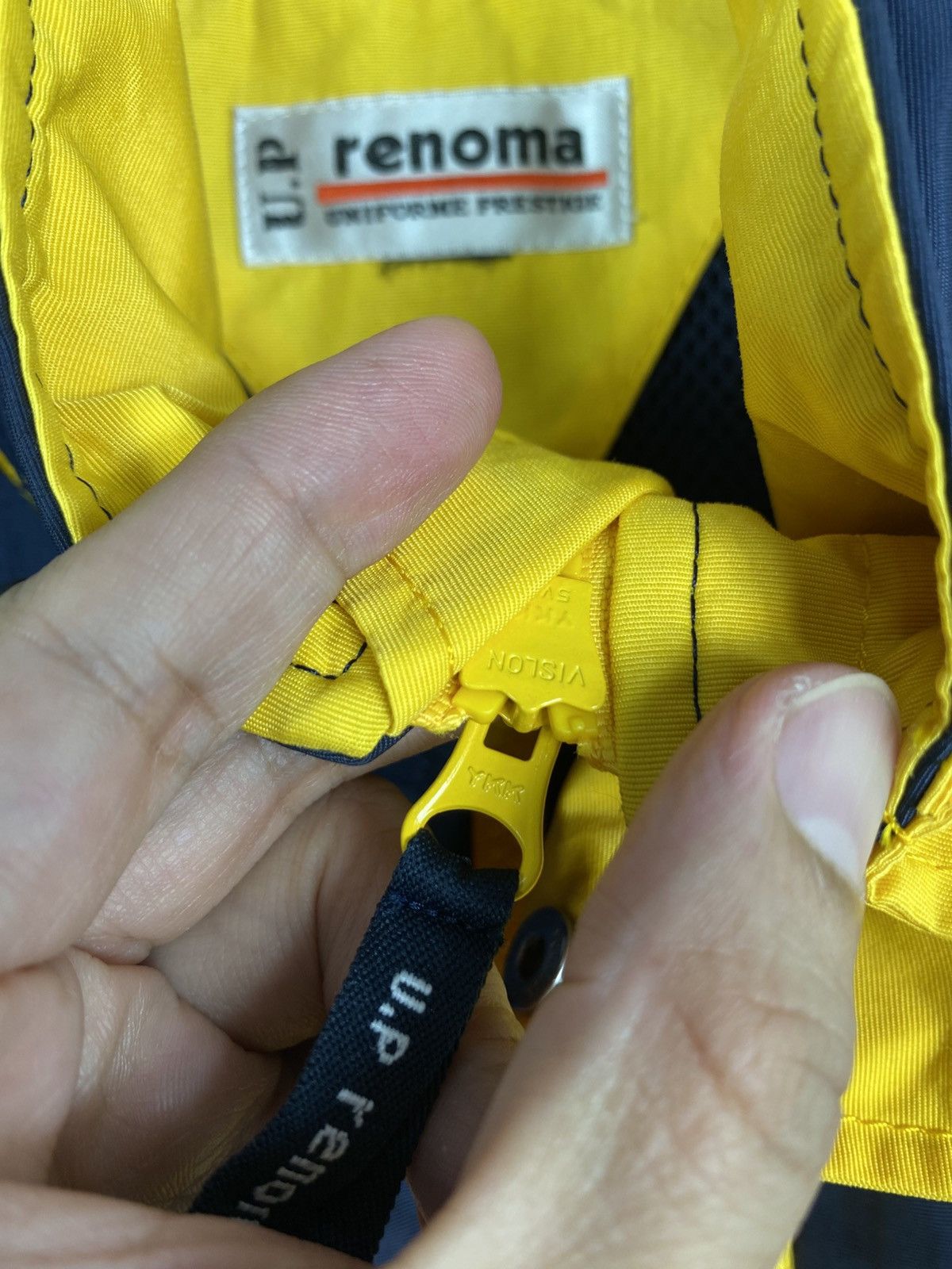 Japanese Brand Rare‼️ Vintage U.P. Renoma Uniforme Prestige Bomber Jacket Size US S / EU 44-46 / 1 - 9 Thumbnail