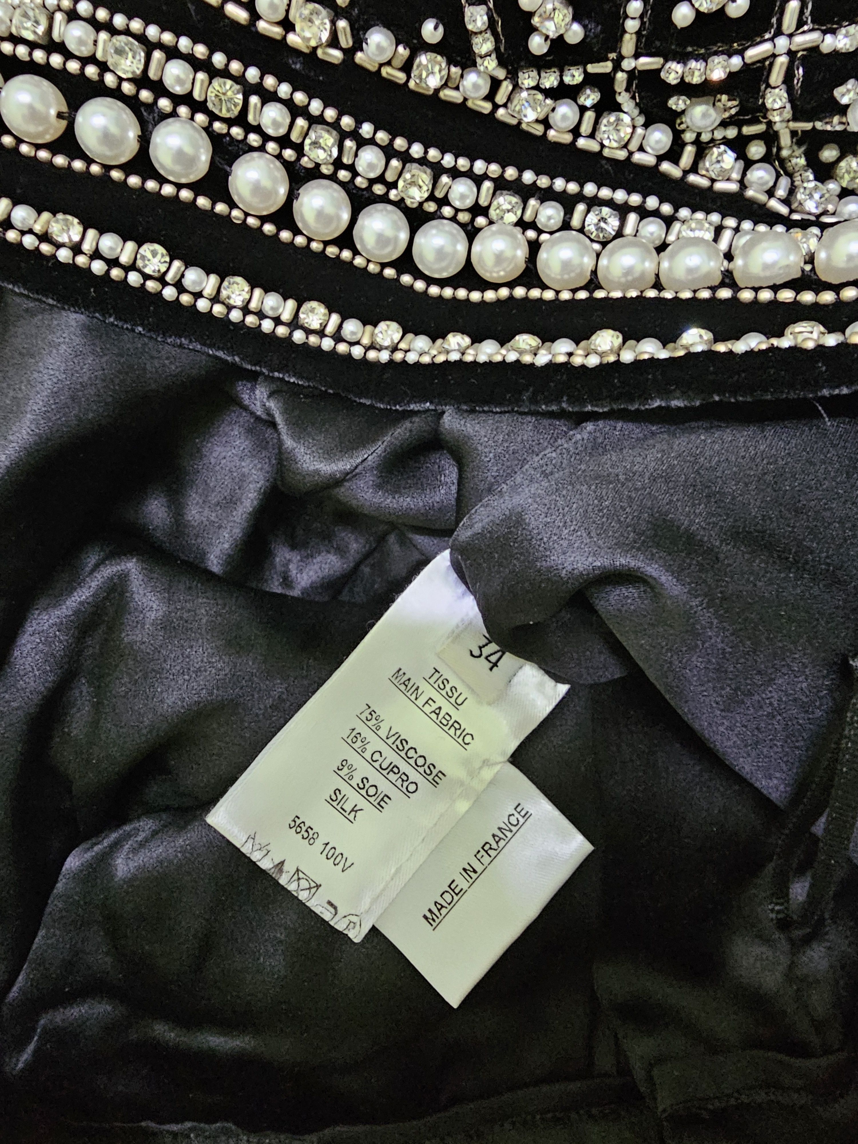 Balmain Balmain super rare 12FW baroque pearl embellished pants Size 30" / US 8 / IT 44 - 10 Thumbnail