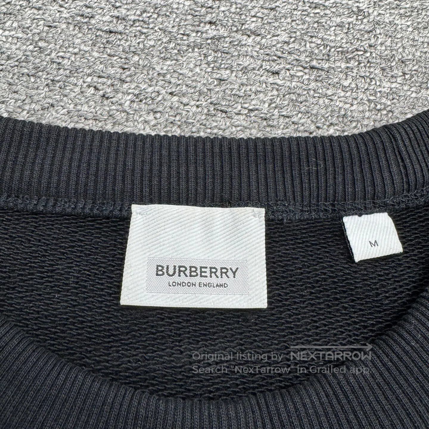 Burberry BURBERRY Letter print hoodie| Size US M / EU 48-50 / 2 - 3 Thumbnail