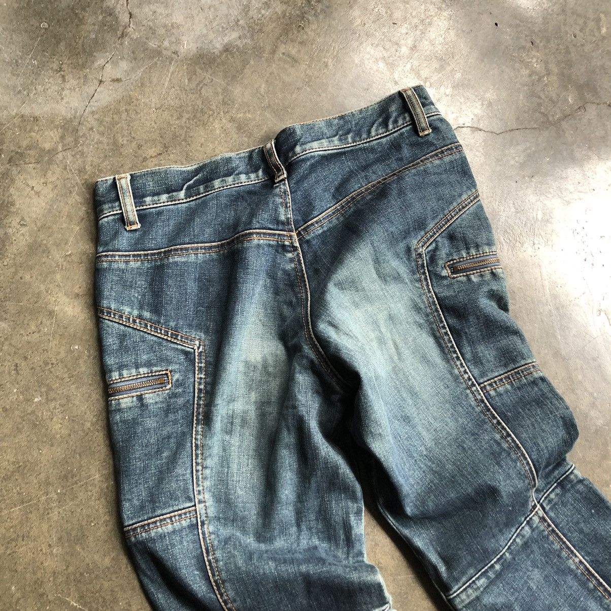 If Six Was Nine × Le Grande Bleu (L.G.B.) × Tornado Mart Kumikyoku Jeans Mudwash Flare Pants 🍒 Size US 30 / EU 46 - 8 Thumbnail
