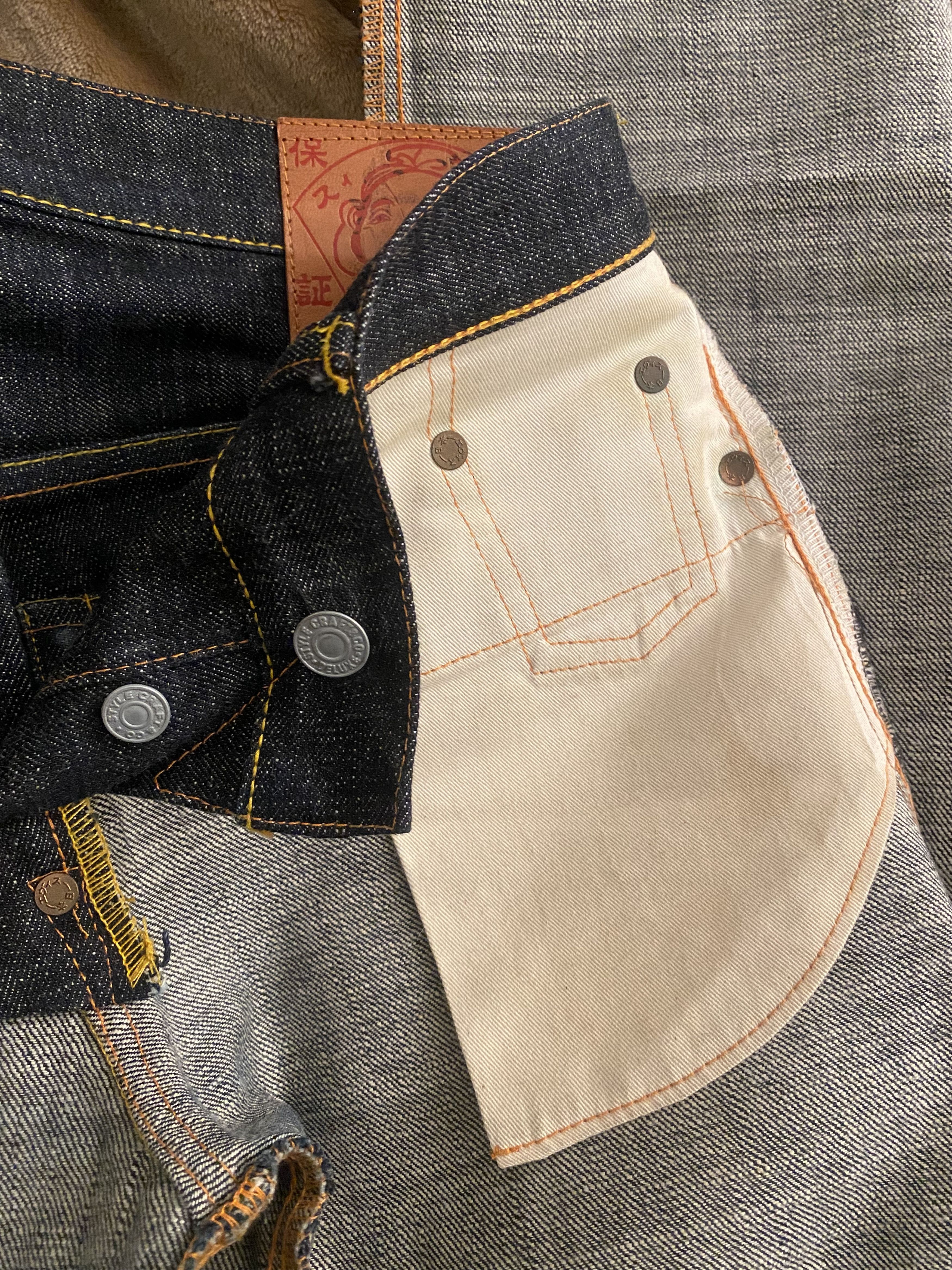 Evisu Evisu Design by Yamane Lot 7000 Raw Denim Size US 31 - 7 Thumbnail