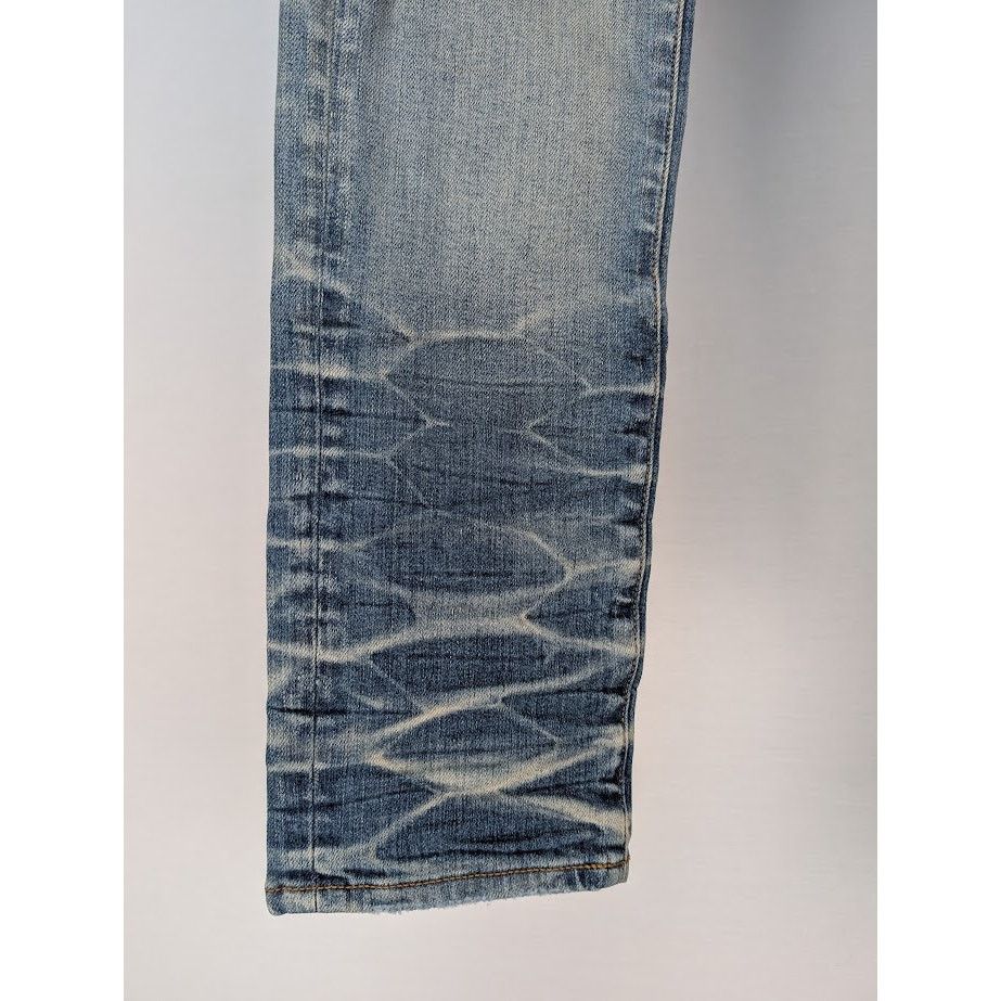 Amiri o1rshd1 Sequin Thrasher Jeans in Vintage Indigo Size US 33 - 5 Thumbnail