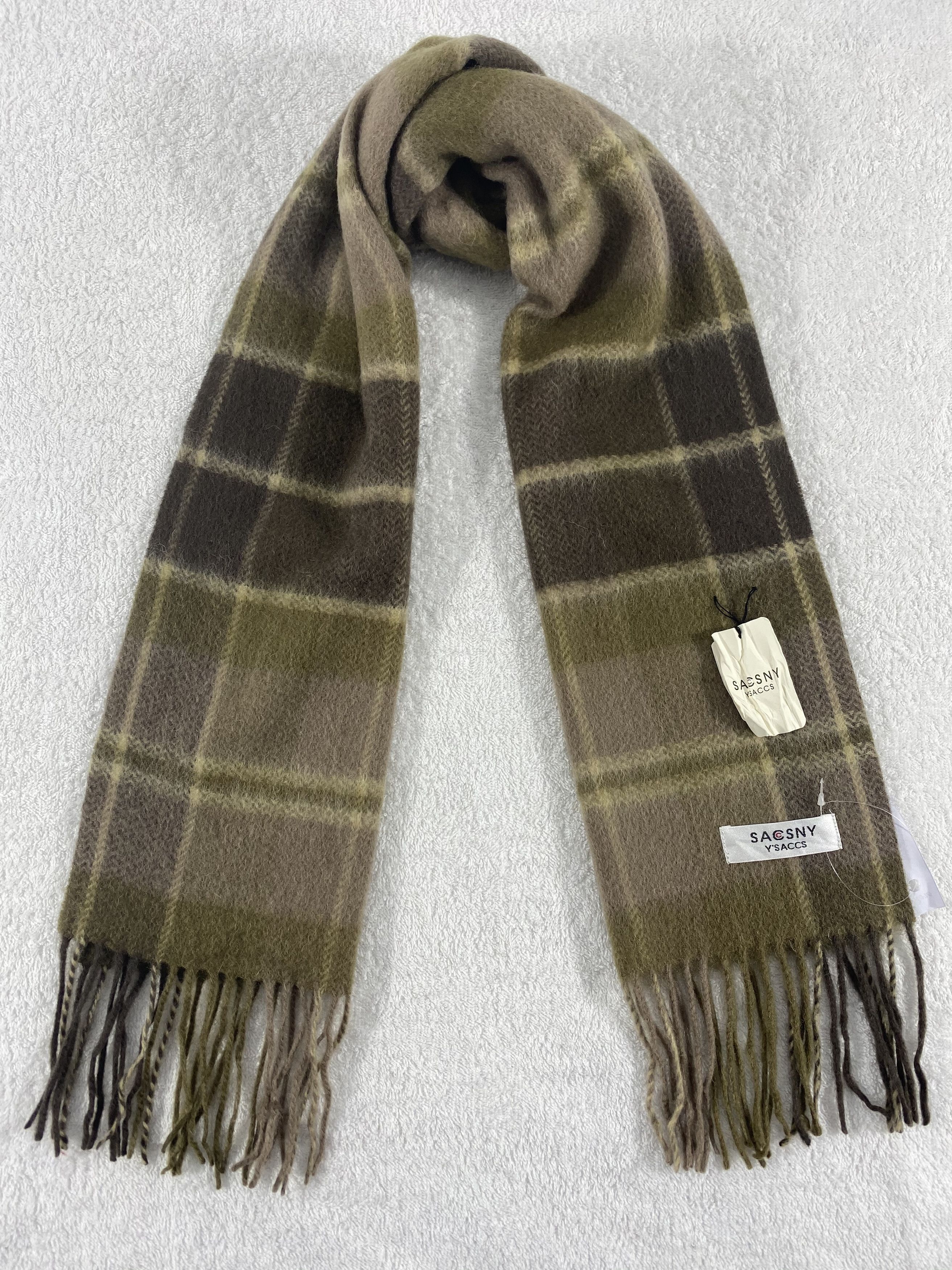 Yohji Yamamoto Vintage Y'Saccs Scarf/Muffler/Neckwear MF789 Size ONE SIZE - 1 Thumbnail