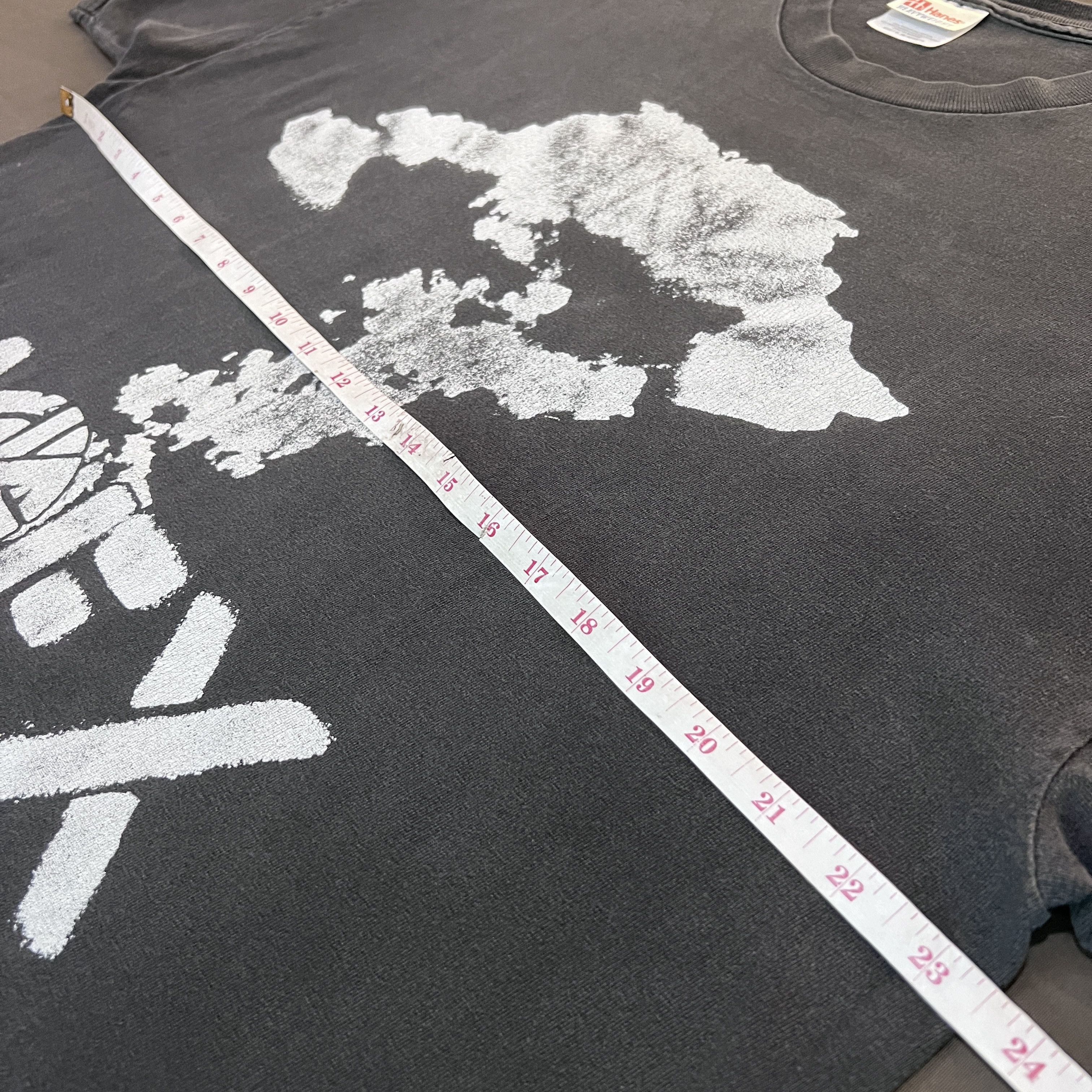 Band Tees × Seditionaries × Vintage Vintage 90s NOFX Crass Logo Atomic Bomb Tee XL Faded Punk Size US XL / EU 56 / 4 - 14 Thumbnail