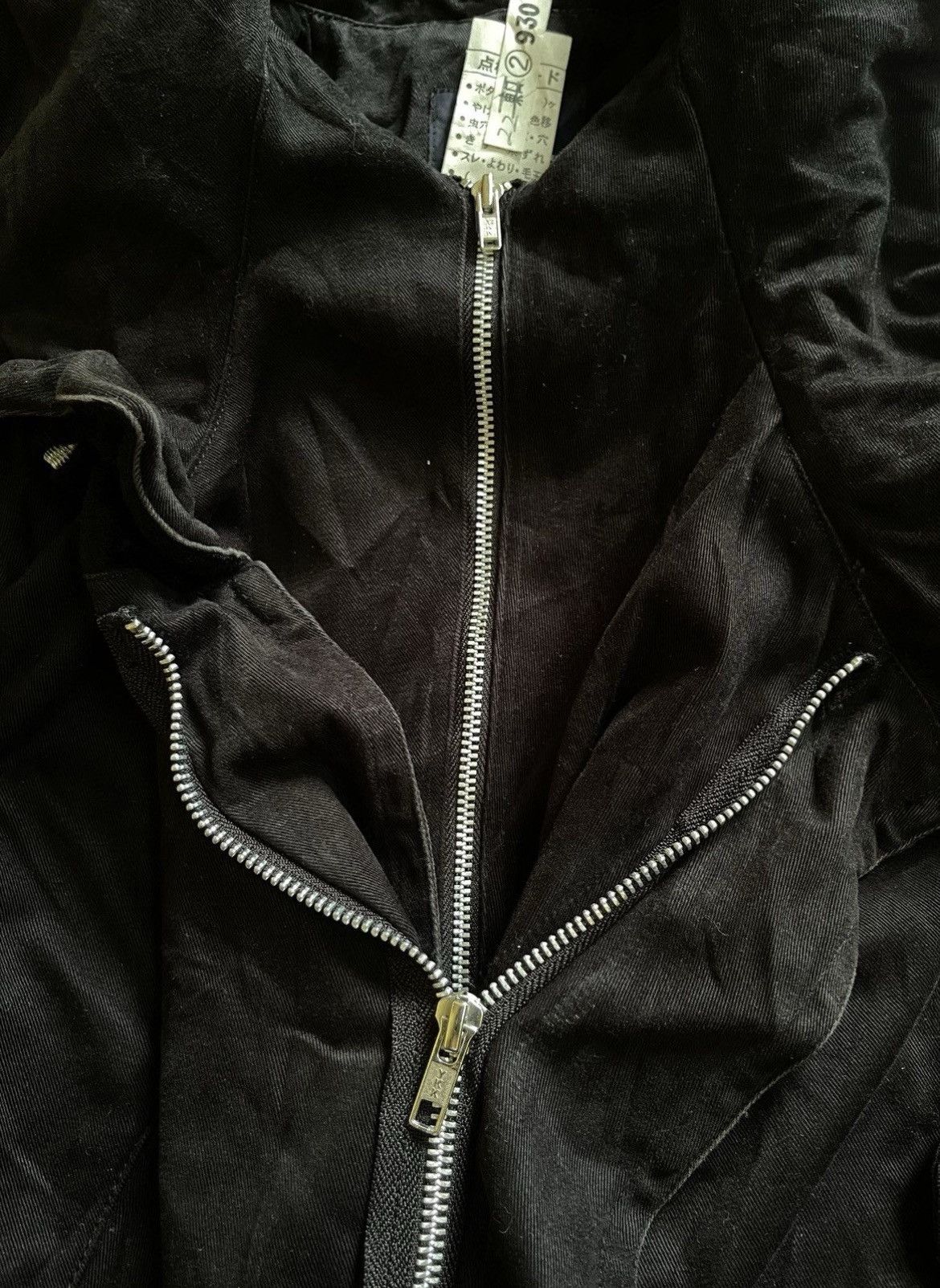 Yohji Yamamoto Rare Limi Feu Trench Jacket Weird Design Size US S / EU 44-46 / 1 - 8 Thumbnail