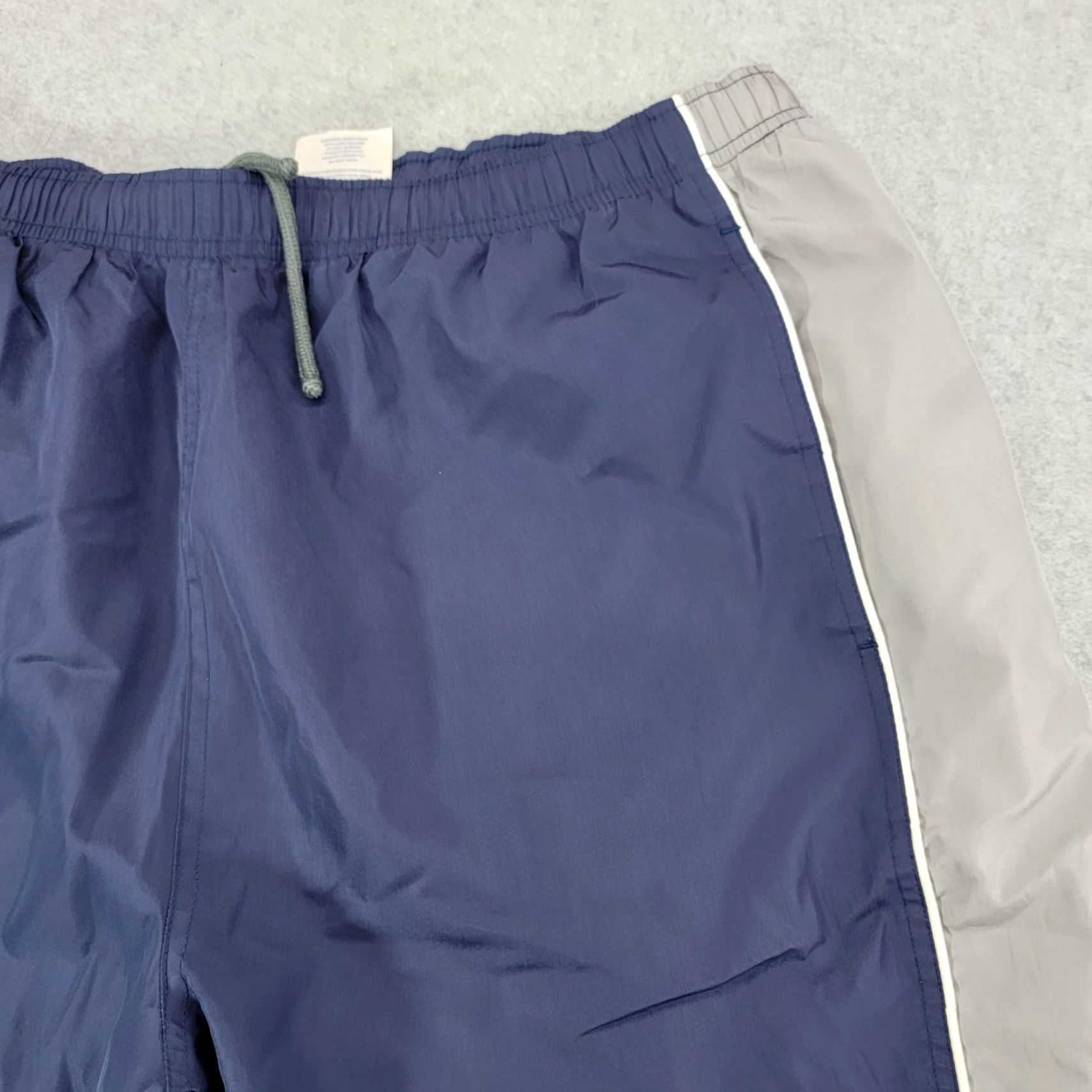 Reebok Reebok Pants Mens XL Blue Colorblock Lined Track Warm Up Elastic Waist Adjustable Pockets LTRB Relaxed Tapered Size US 36 / EU 52 - 4 Thumbnail
