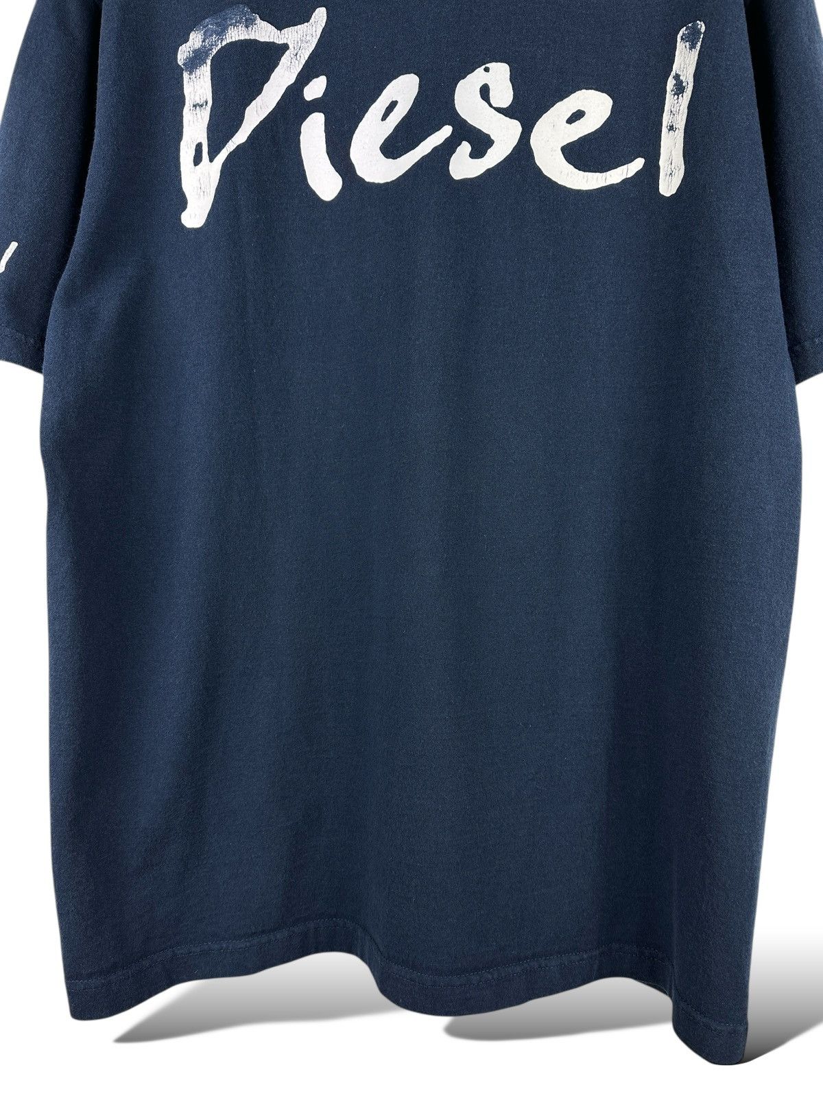 Diesel Vintage Diesel Big Logo Double Sided T-Shirt Size US L / EU 52-54 / 3 - 16 Thumbnail